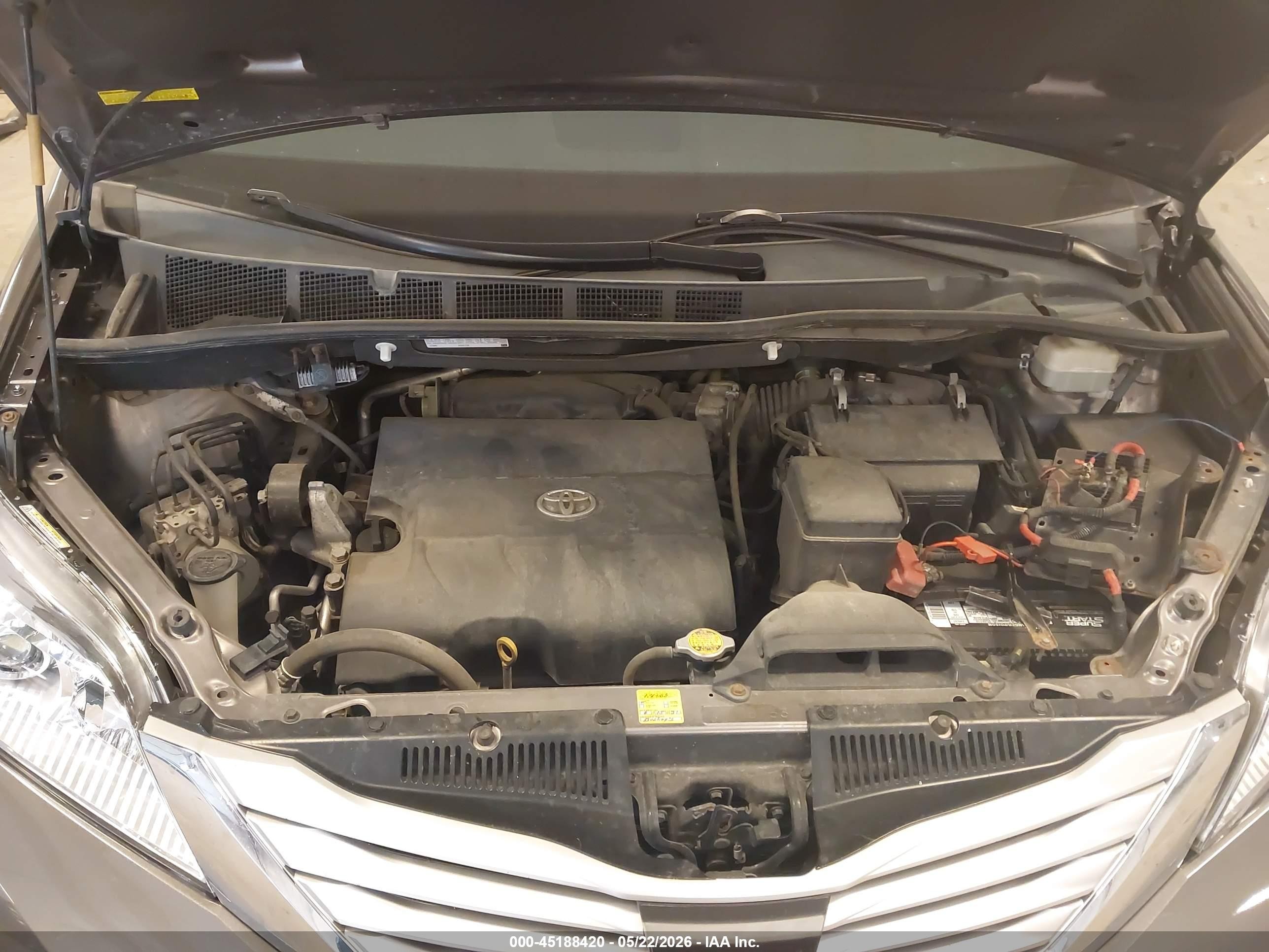 2014 Toyota Sienna Limited V6 7 Passenger Gray vin: 5TDYK3DC9ES420962