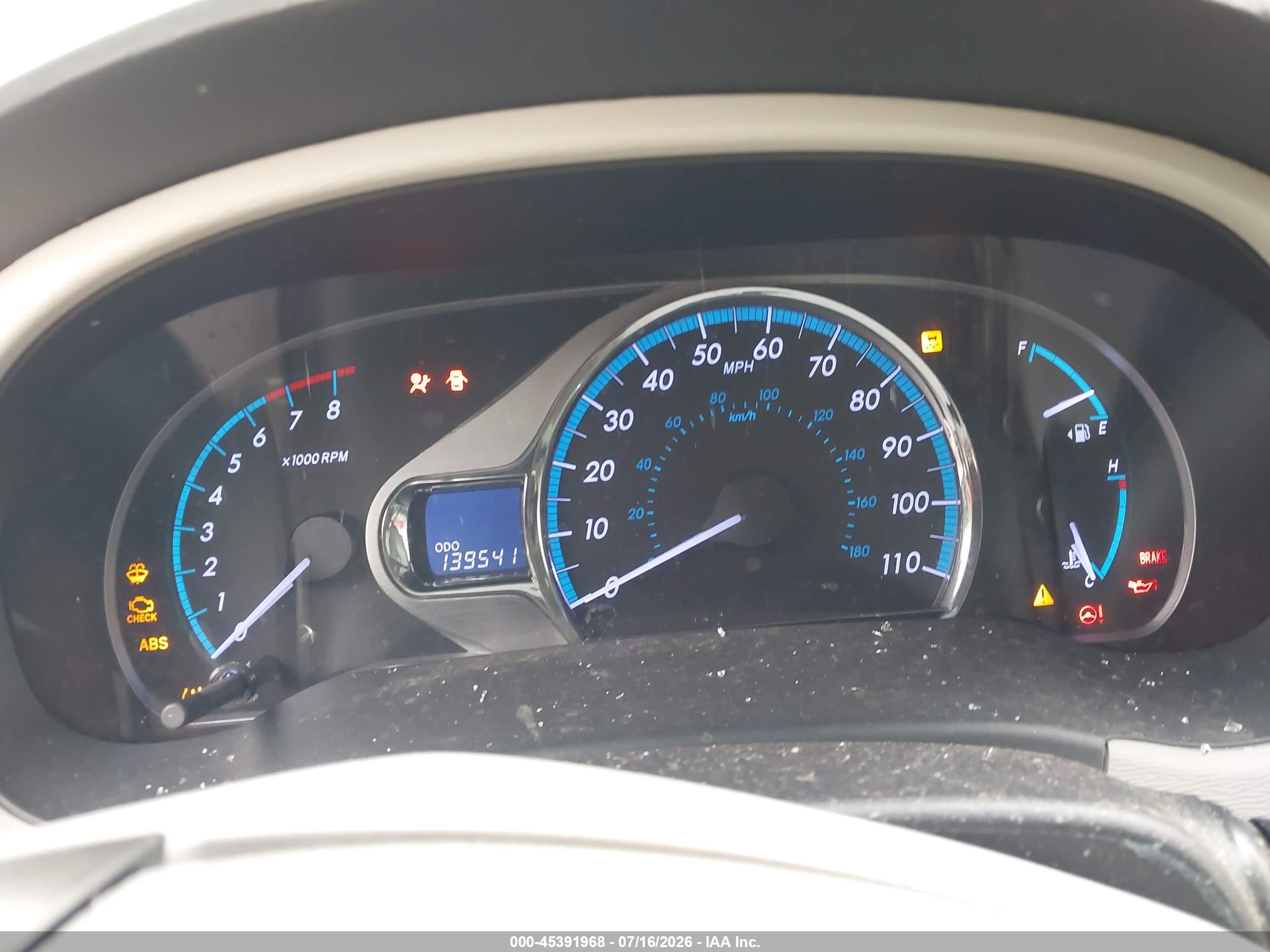 2014 Toyota Sienna Xle V6 8 Passenger Серый vin: 5TDYK3DC9ES523993