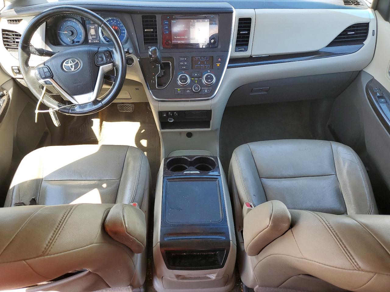 2015 Toyota Sienna Xle 8-passenger Black vin: 5TDYK3DC9FS528760