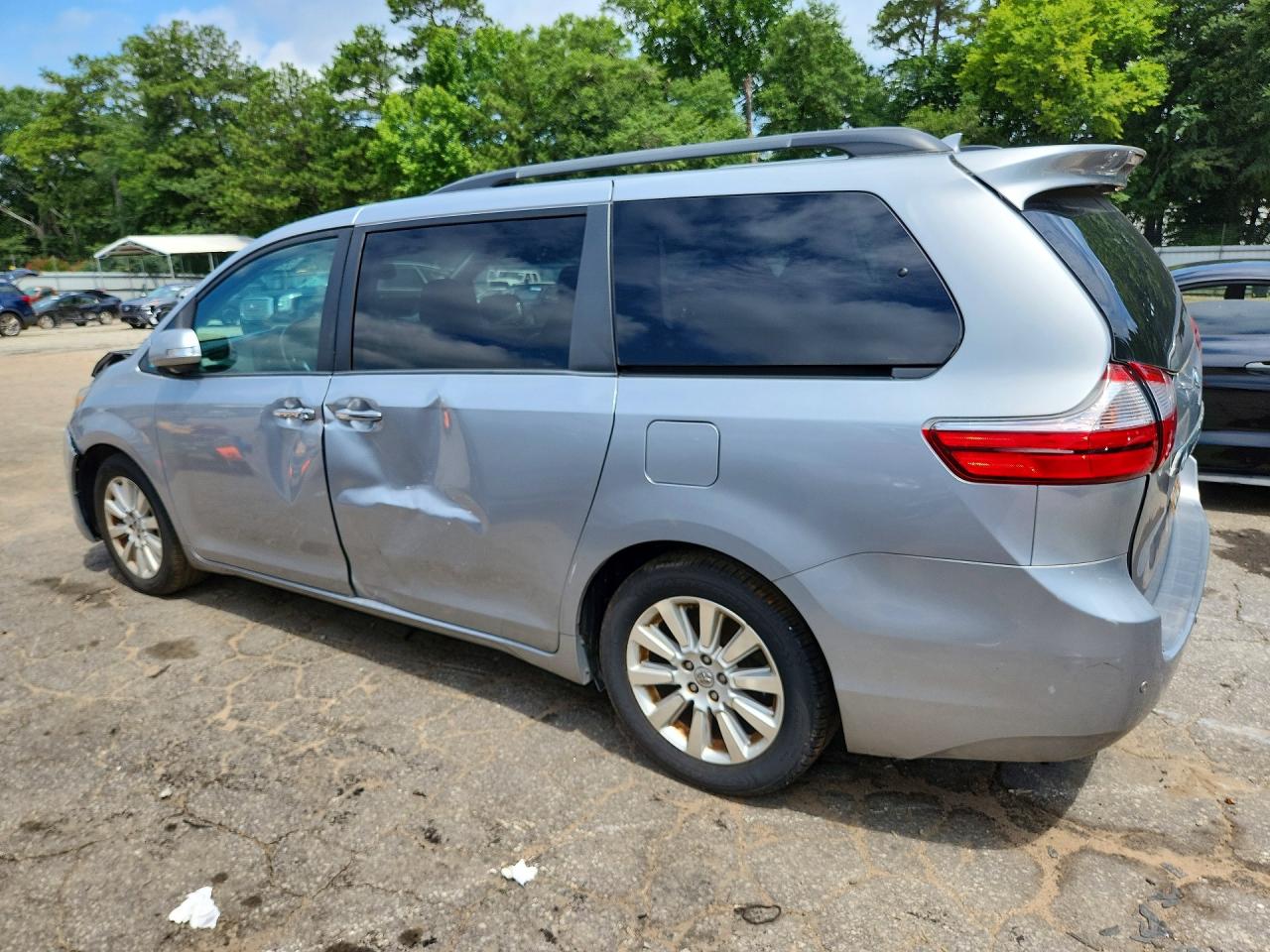 2015 Toyota Sienna Limited Premium 7-passenger Gray vin: 5TDYK3DC9FS596038