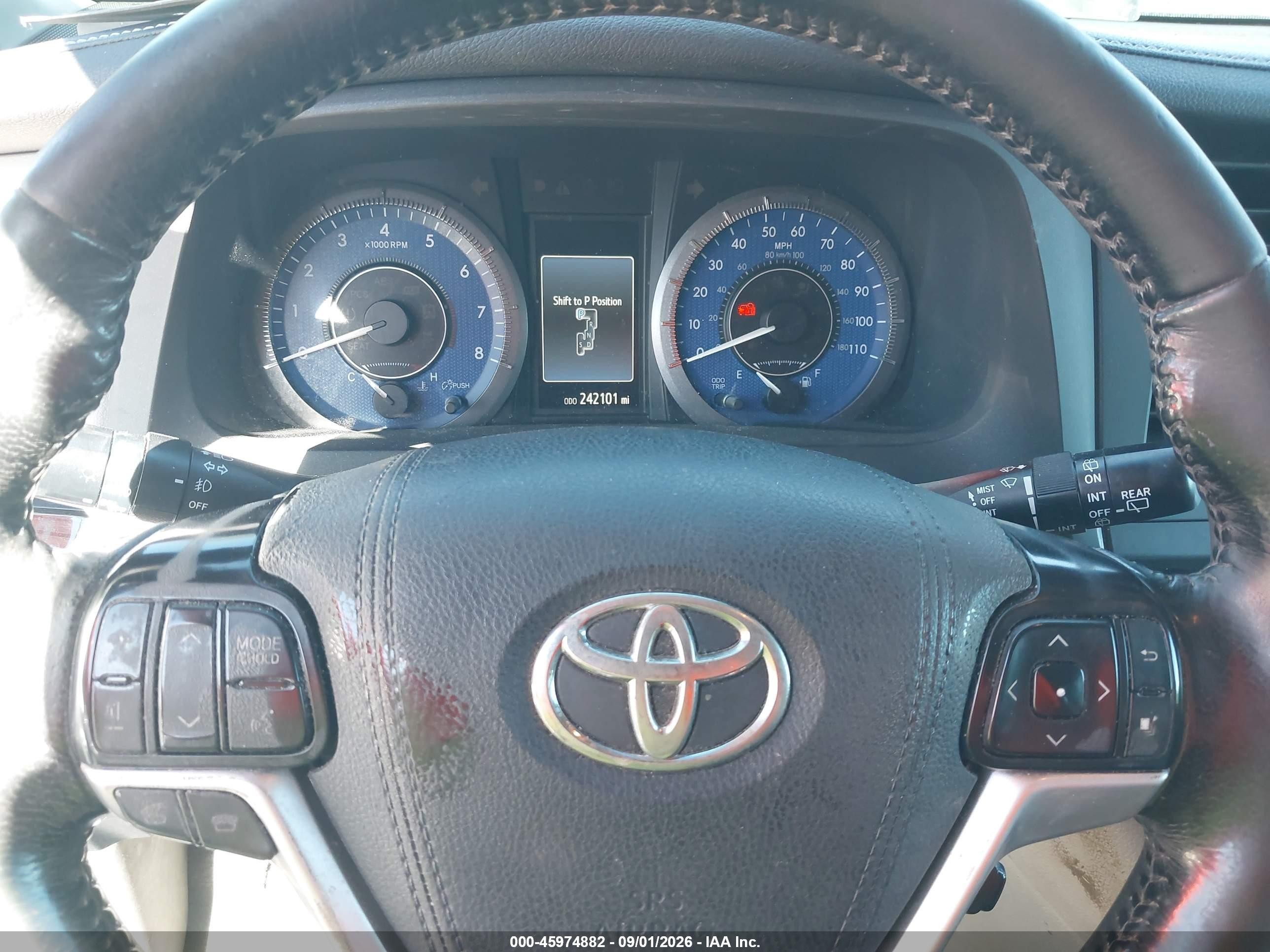 2015 Toyota Sienna Xle Premium 8 Passenger Gray vin: 5TDYK3DC9FS683793