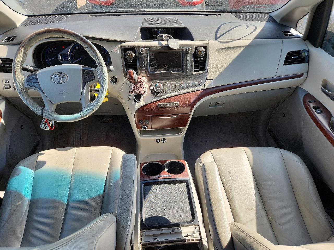 2011 Toyota Sienna Xle 8-passenger Gray vin: 5TDYK3DCXBS025166