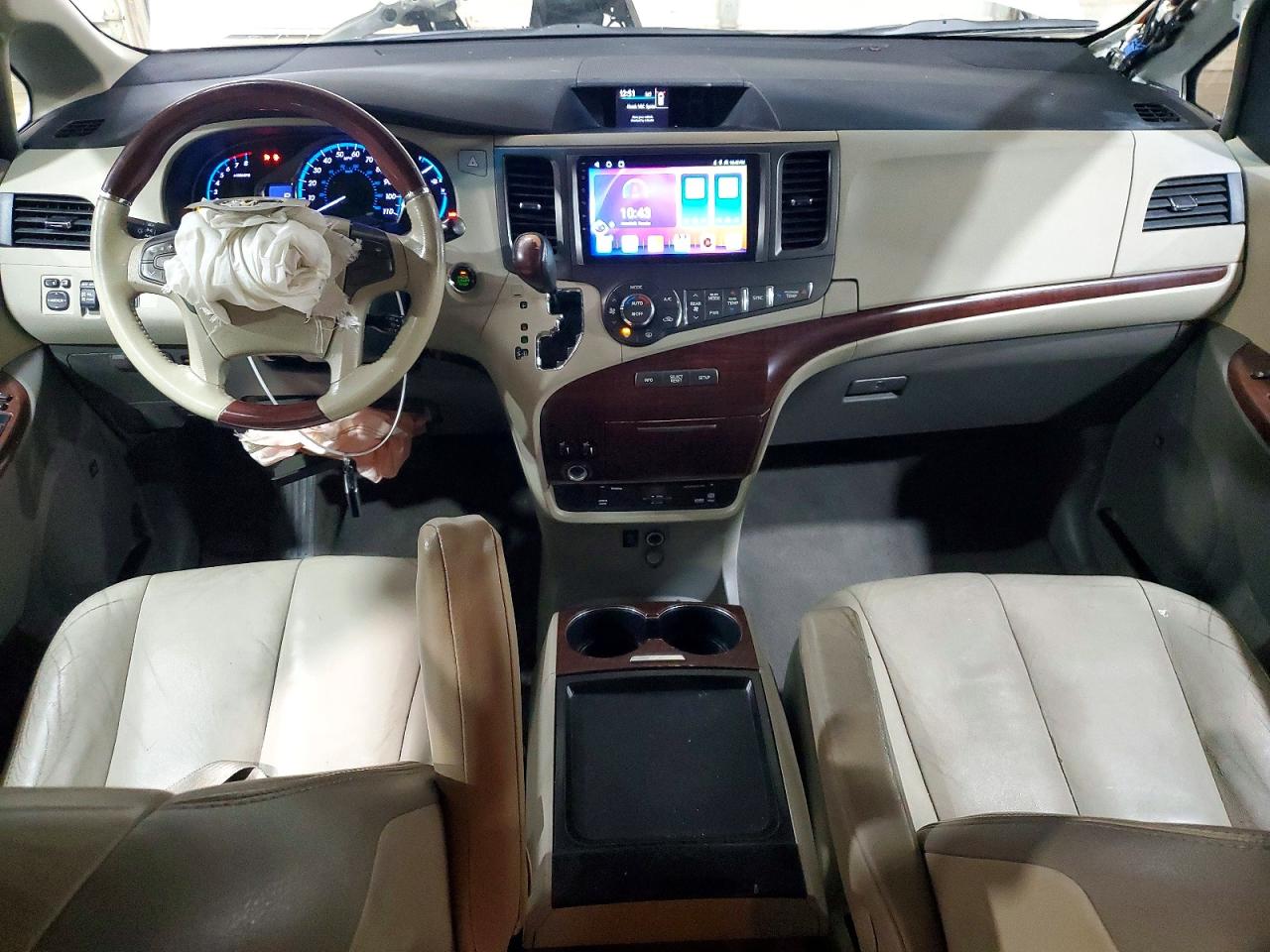2011 Toyota Sienna Limited 7-passenger Белый vin: 5TDYK3DCXBS069829