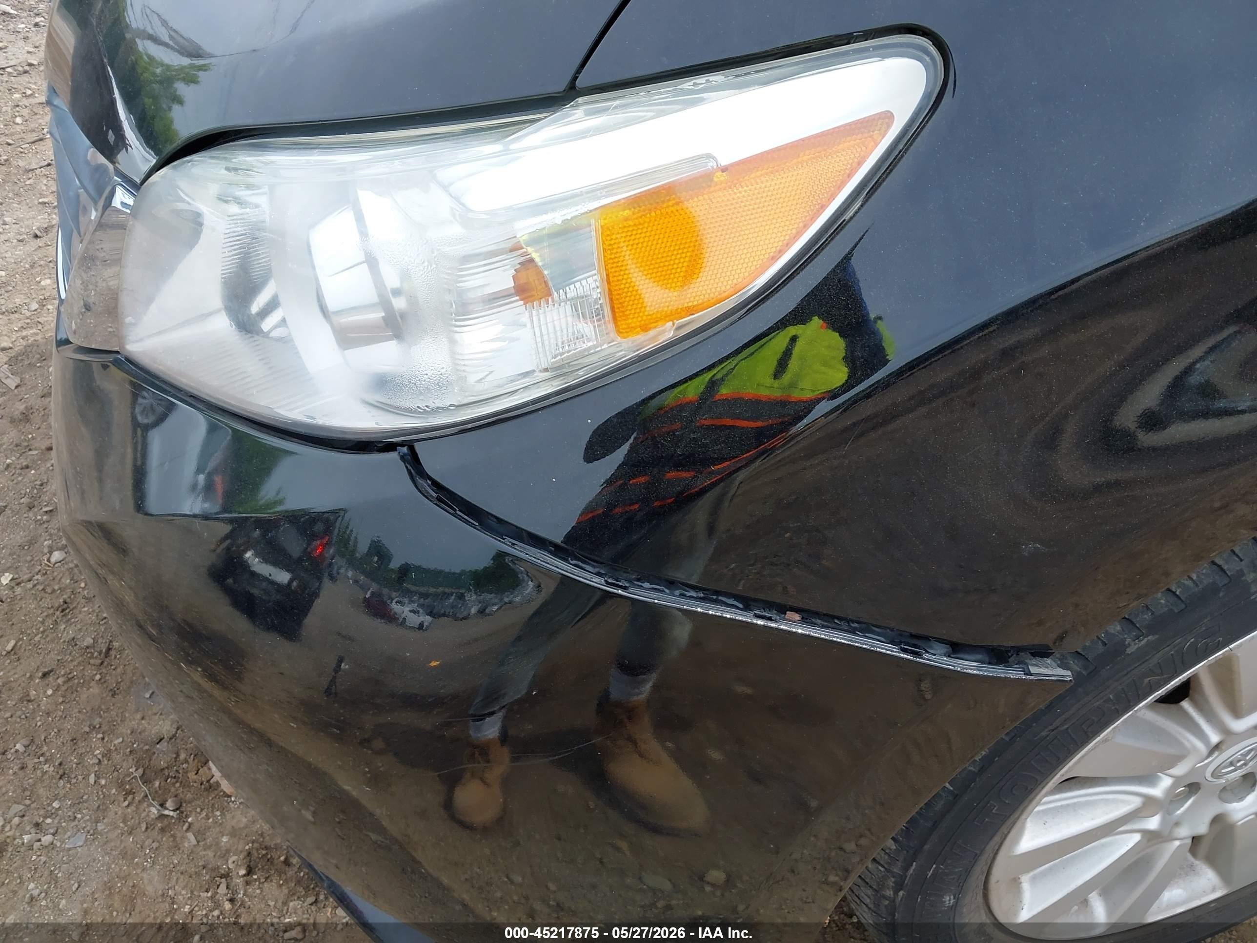 2011 Toyota Sienna Limited V6 Черный vin: 5TDYK3DCXBS119841