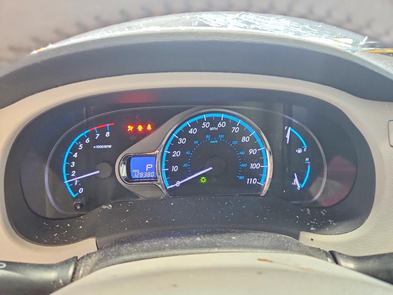 2011 Toyota Sienna Xle 8-passenger Blue vin: 5TDYK3DCXBS145419
