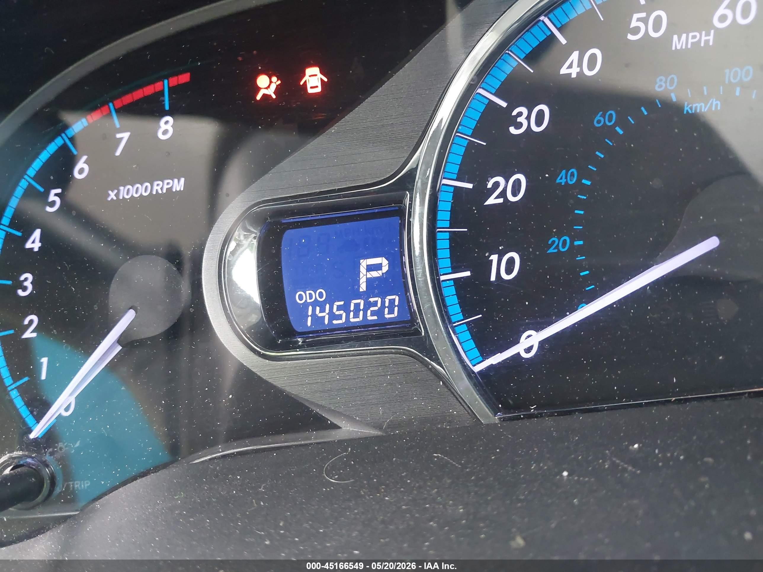 2013 Toyota Sienna Xle V6 8 Passenger Gray vin: 5TDYK3DCXDS288597