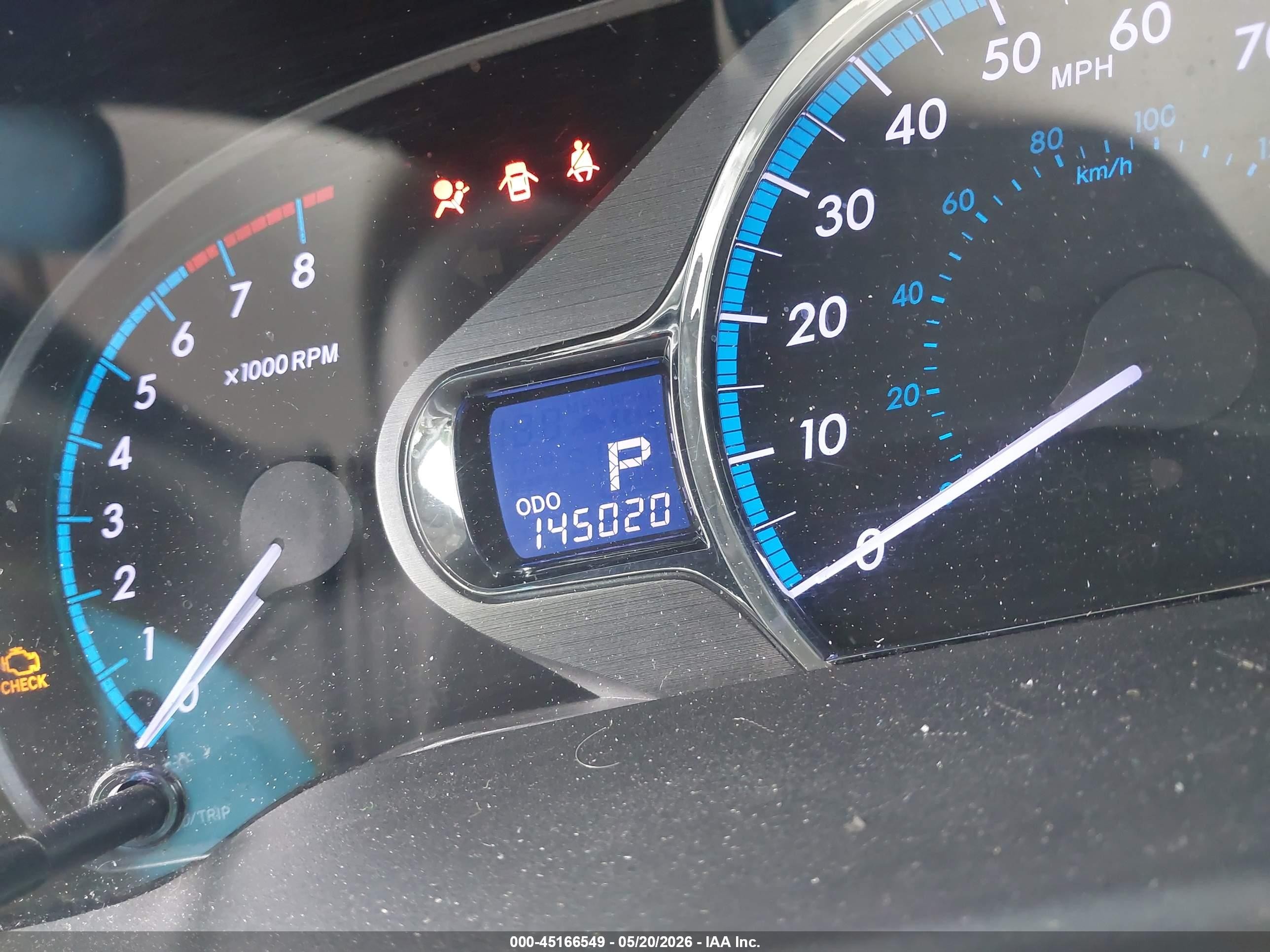 2013 Toyota Sienna Xle V6 8 Passenger Gray vin: 5TDYK3DCXDS288597