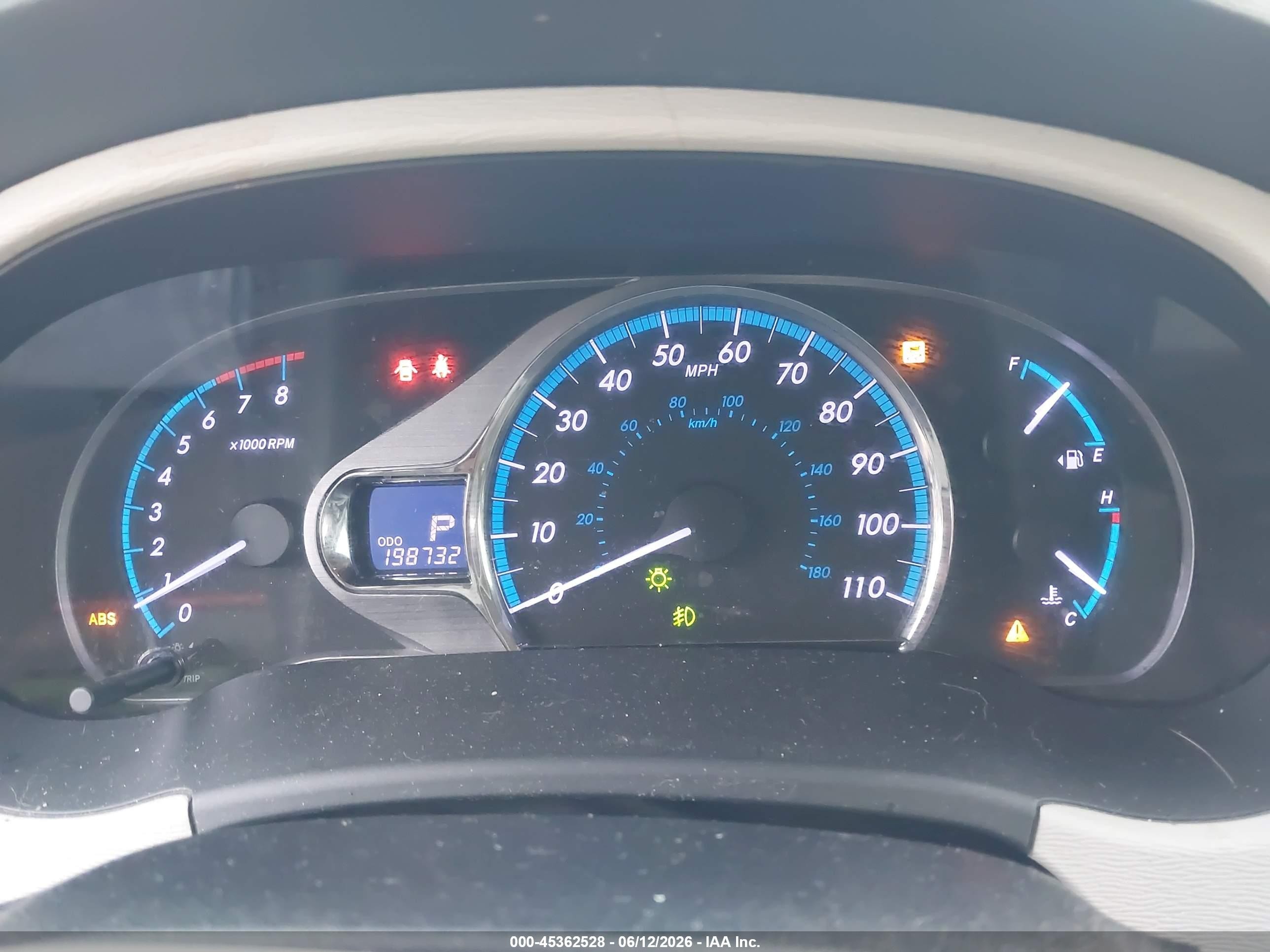2014 Toyota Sienna Xle V6 8 Passenger Black vin: 5TDYK3DCXES420100