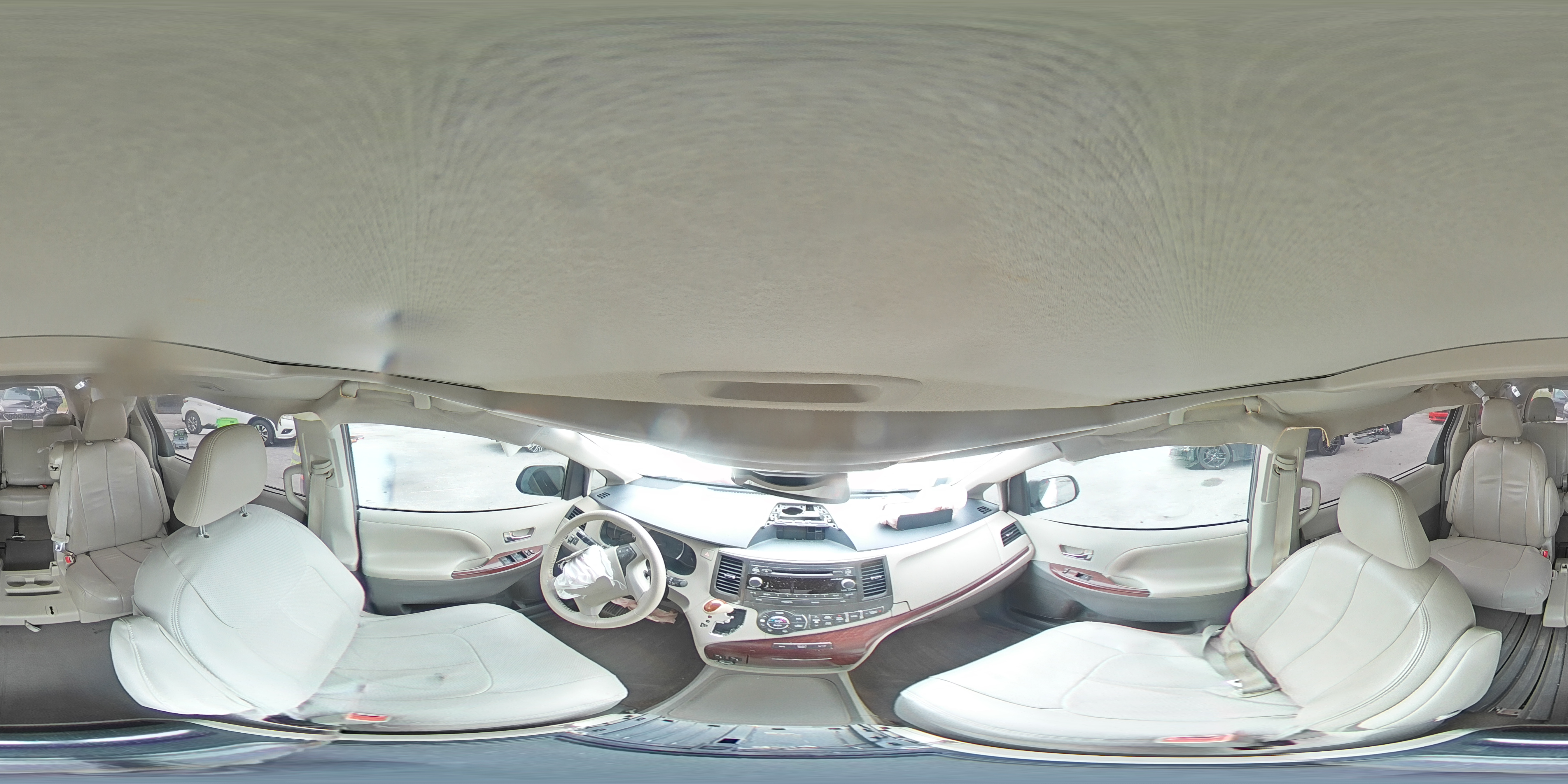 2014 Toyota Sienna Xle 8-passenger White vin: 5TDYK3DCXES438287
