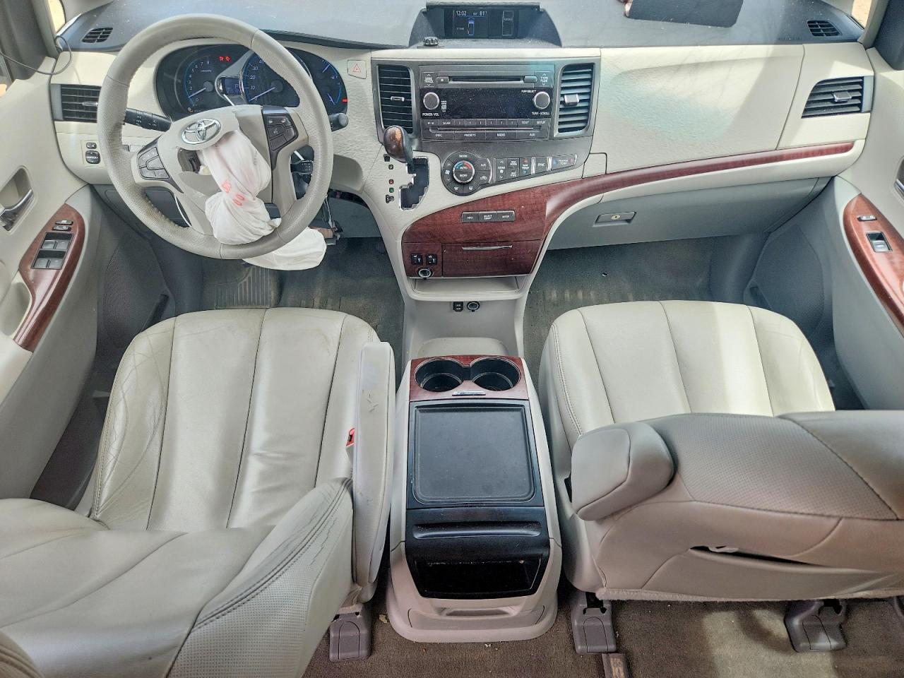 2014 Toyota Sienna Xle 8-passenger Серый vin: 5TDYK3DCXES497730