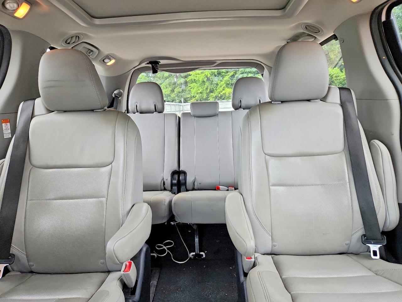 2015 Toyota Sienna Limited Premium 7-passenger White vin: 5TDYK3DCXFS533160