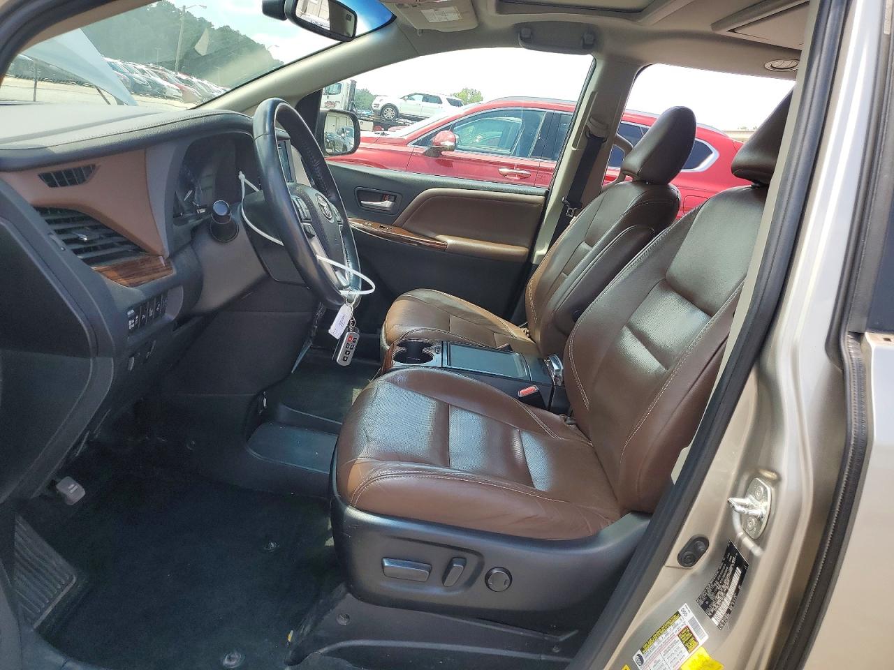 2015 Toyota Sienna Limited Premium 7-passenger Желто-коричневый vin: 5TDYK3DCXFS653217