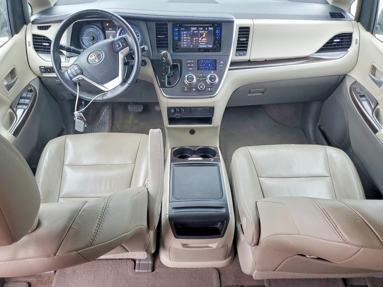 2015 Toyota Sienna Xle 8-passenger Синий vin: 5TDYK3DCXFS671748