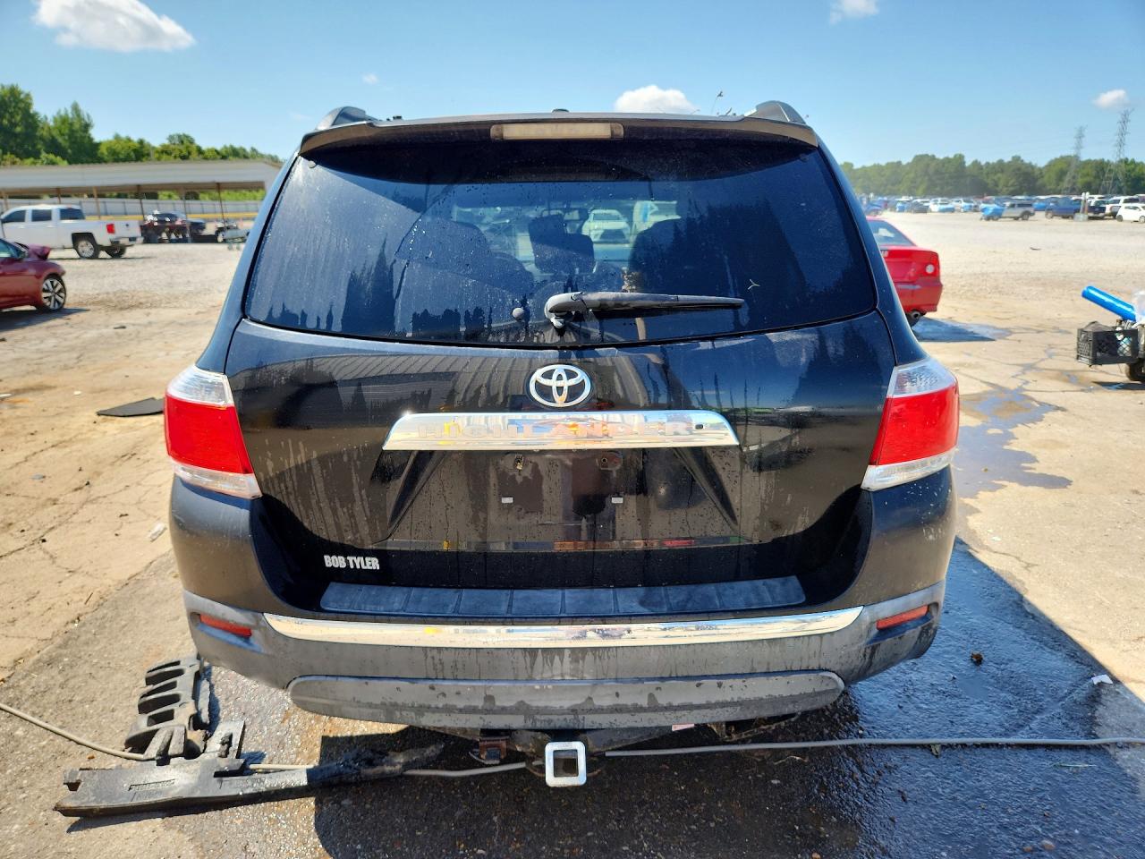 2011 Toyota Highlander Limited Черный vin: 5TDYK3EH0BS038650
