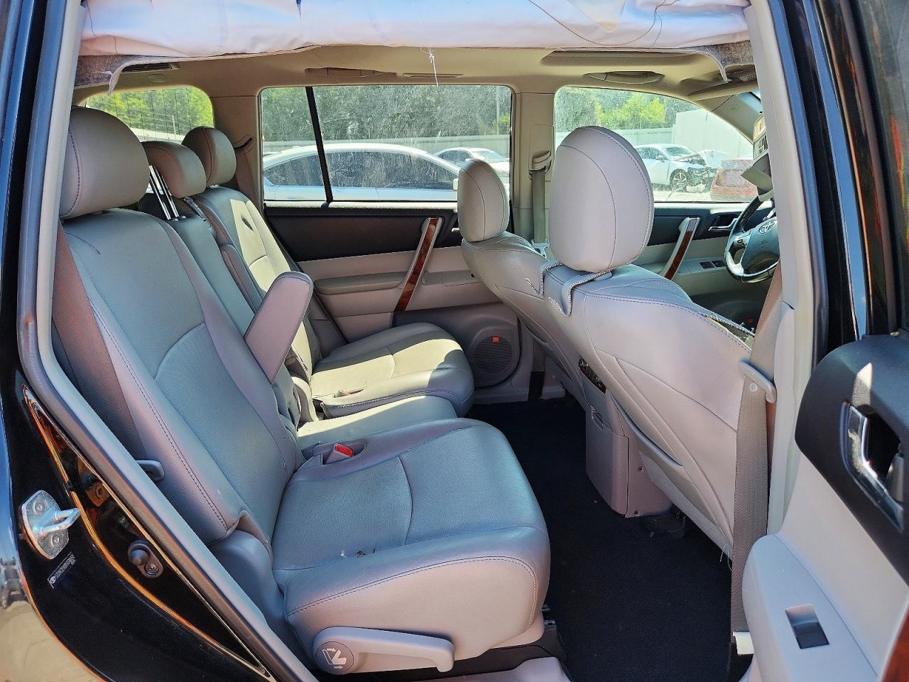 2011 Toyota Highlander Limited Черный vin: 5TDYK3EH0BS038650
