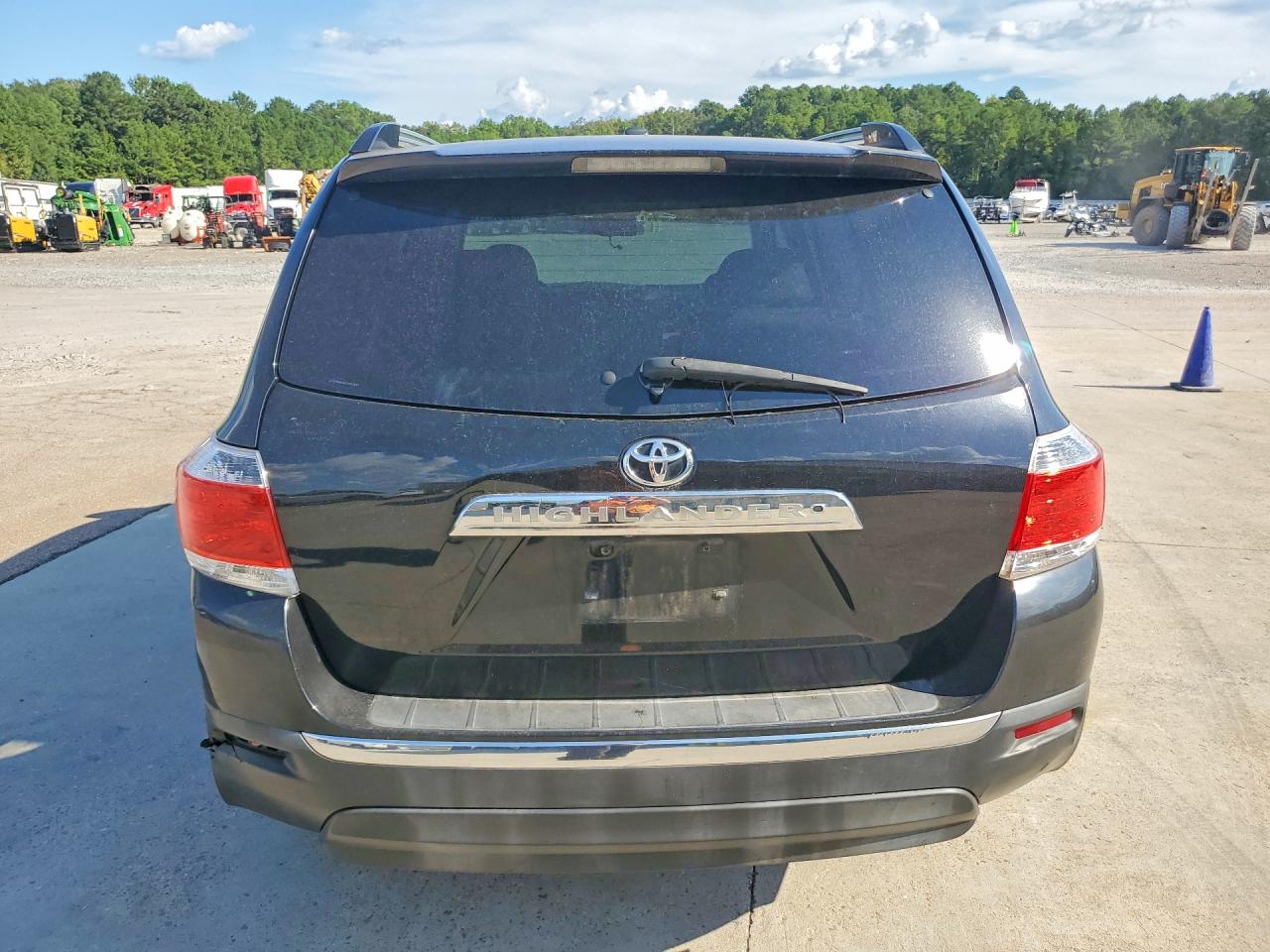 2012 Toyota Highlander Limited Black vin: 5TDYK3EH0CS052257