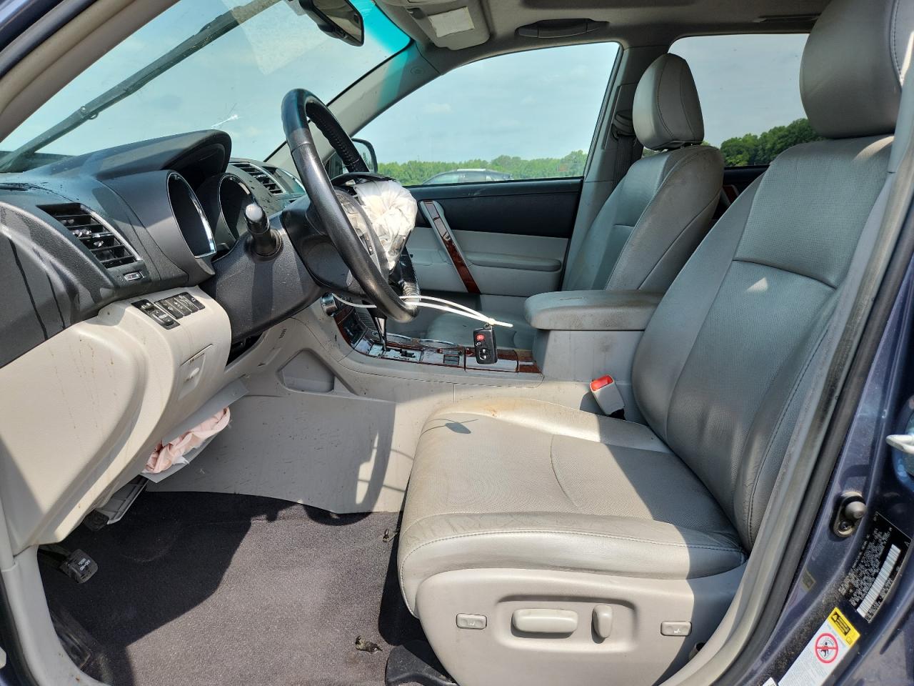 2012 Toyota Highlander Limited Blue vin: 5TDYK3EH0CS067339