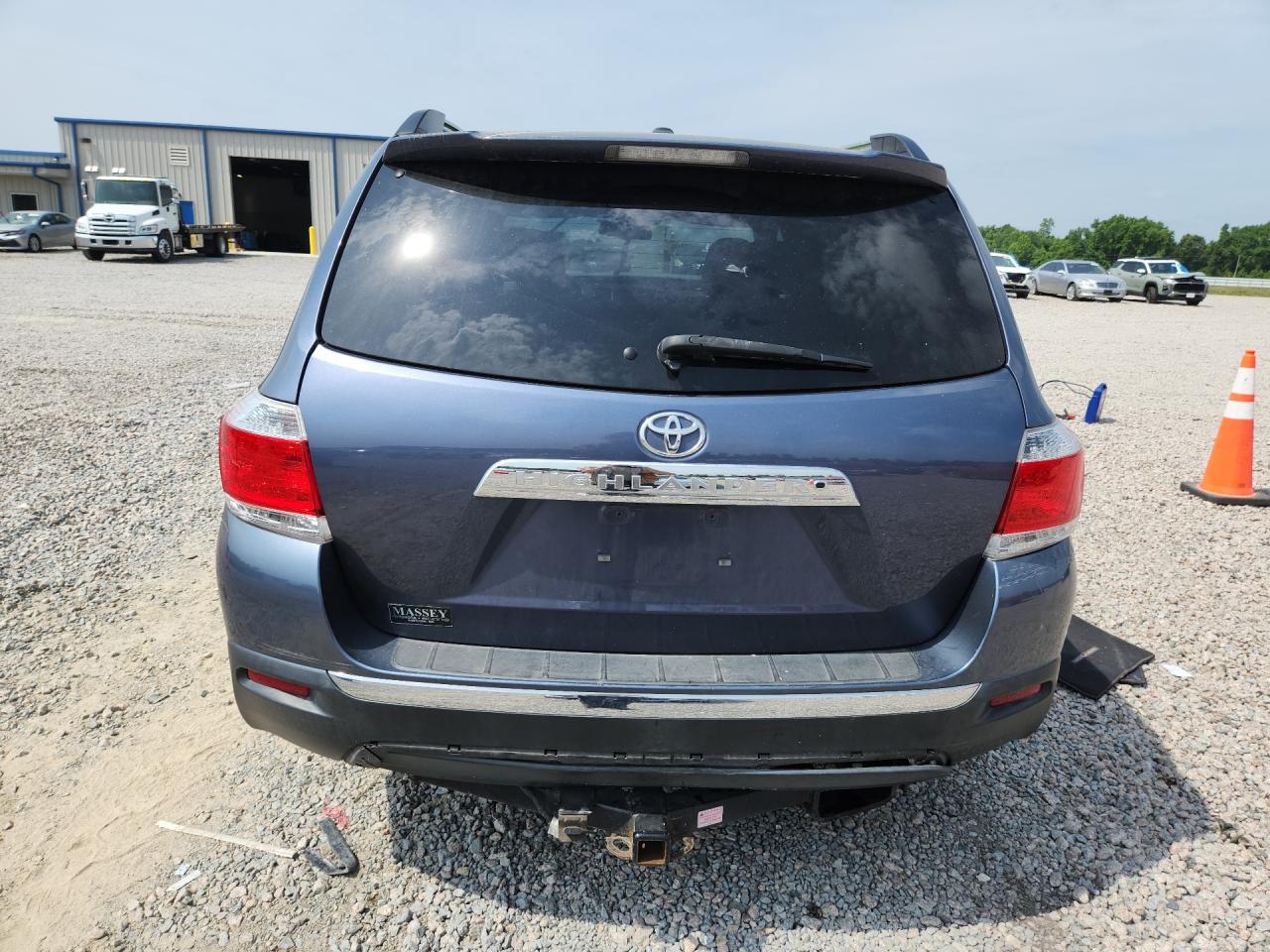 2012 Toyota Highlander Limited Blue vin: 5TDYK3EH0CS067339