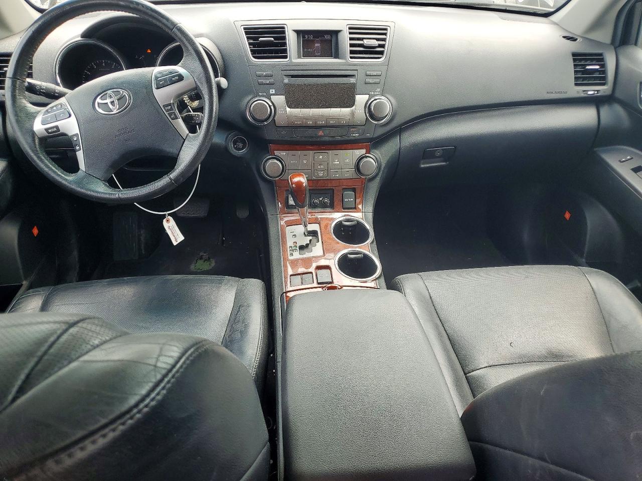 2012 Toyota Highlander Limited Black vin: 5TDYK3EH0CS086084