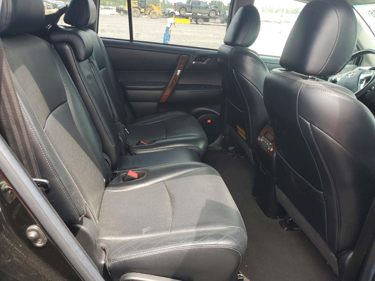 2012 Toyota Highlander Limited Black vin: 5TDYK3EH0CS086084