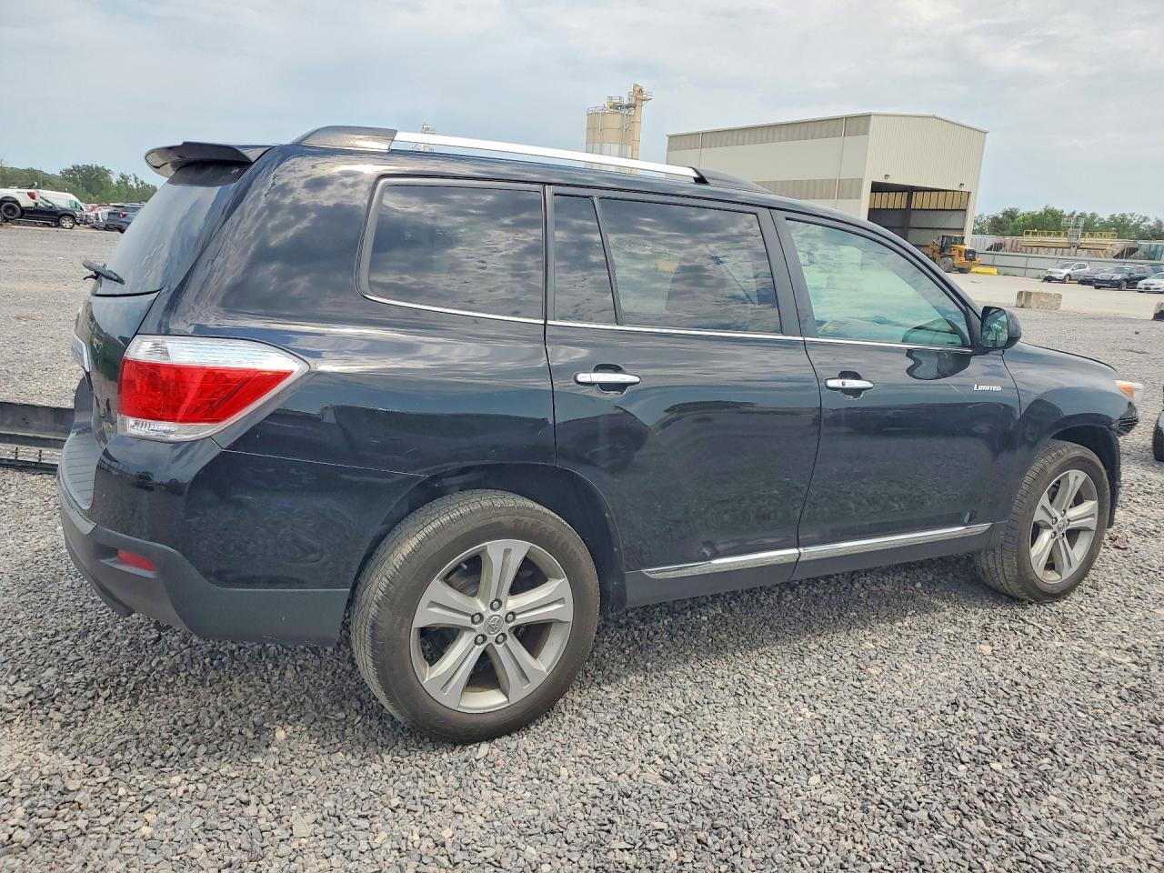 2012 Toyota Highlander Limited Black vin: 5TDYK3EH0CS086084