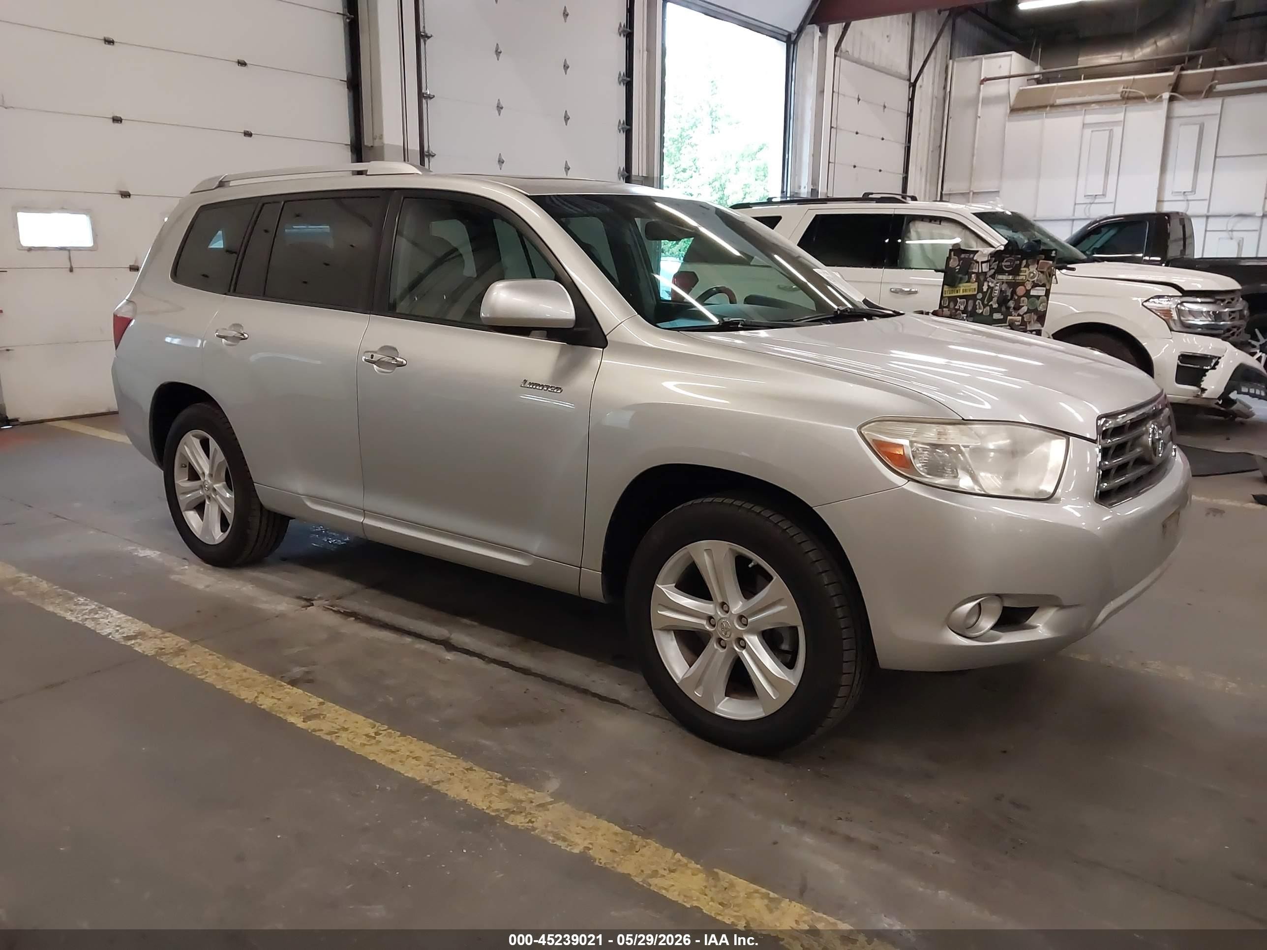 2010 Toyota Highlander Limited V6 Gray vin: 5TDYK3EH1AS005509