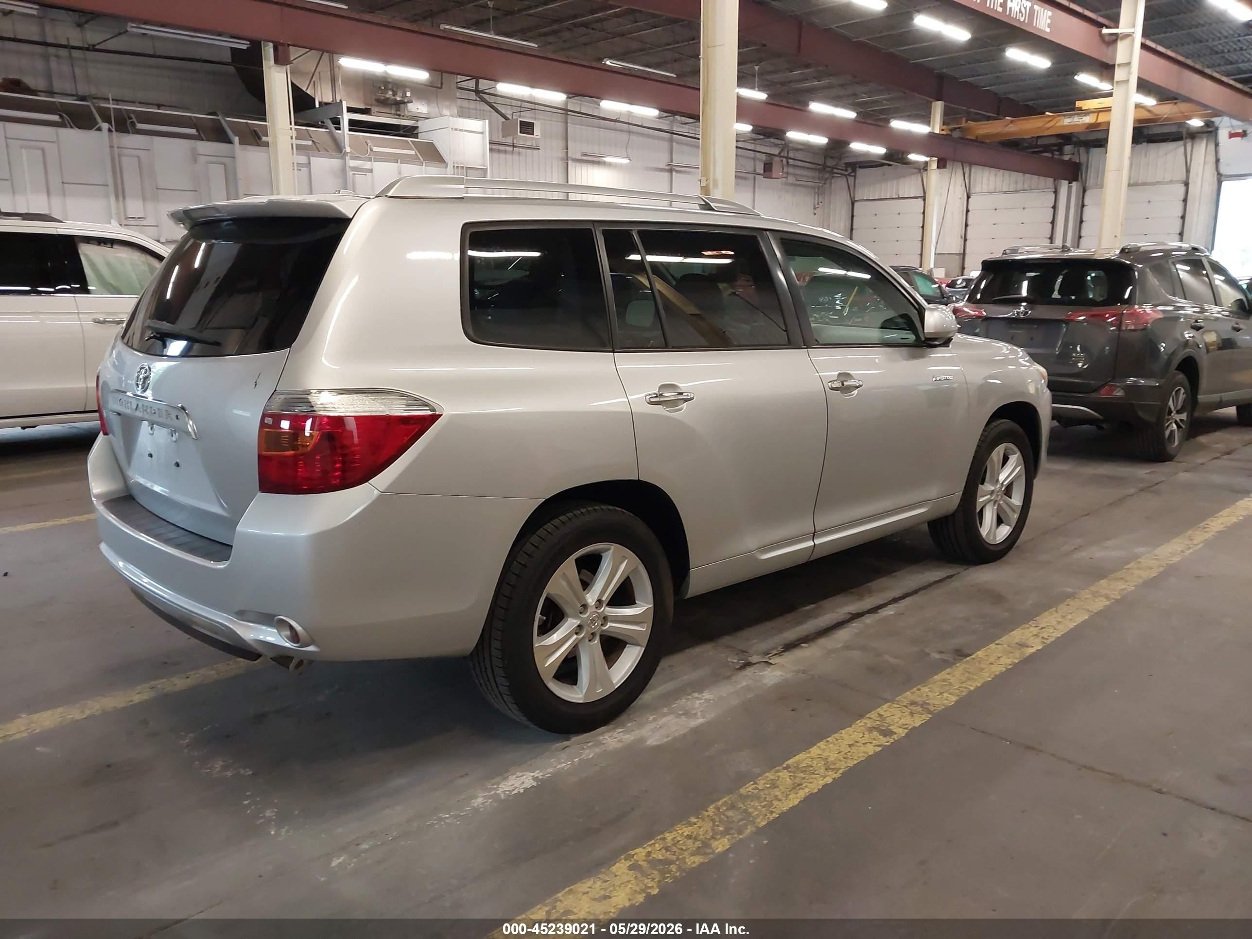 2010 Toyota Highlander Limited V6 Gray vin: 5TDYK3EH1AS005509