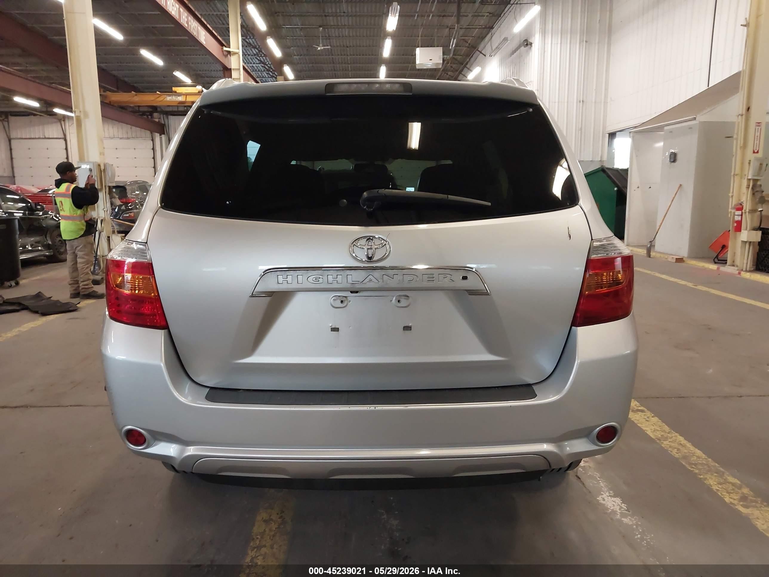 2010 Toyota Highlander Limited V6 Gray vin: 5TDYK3EH1AS005509