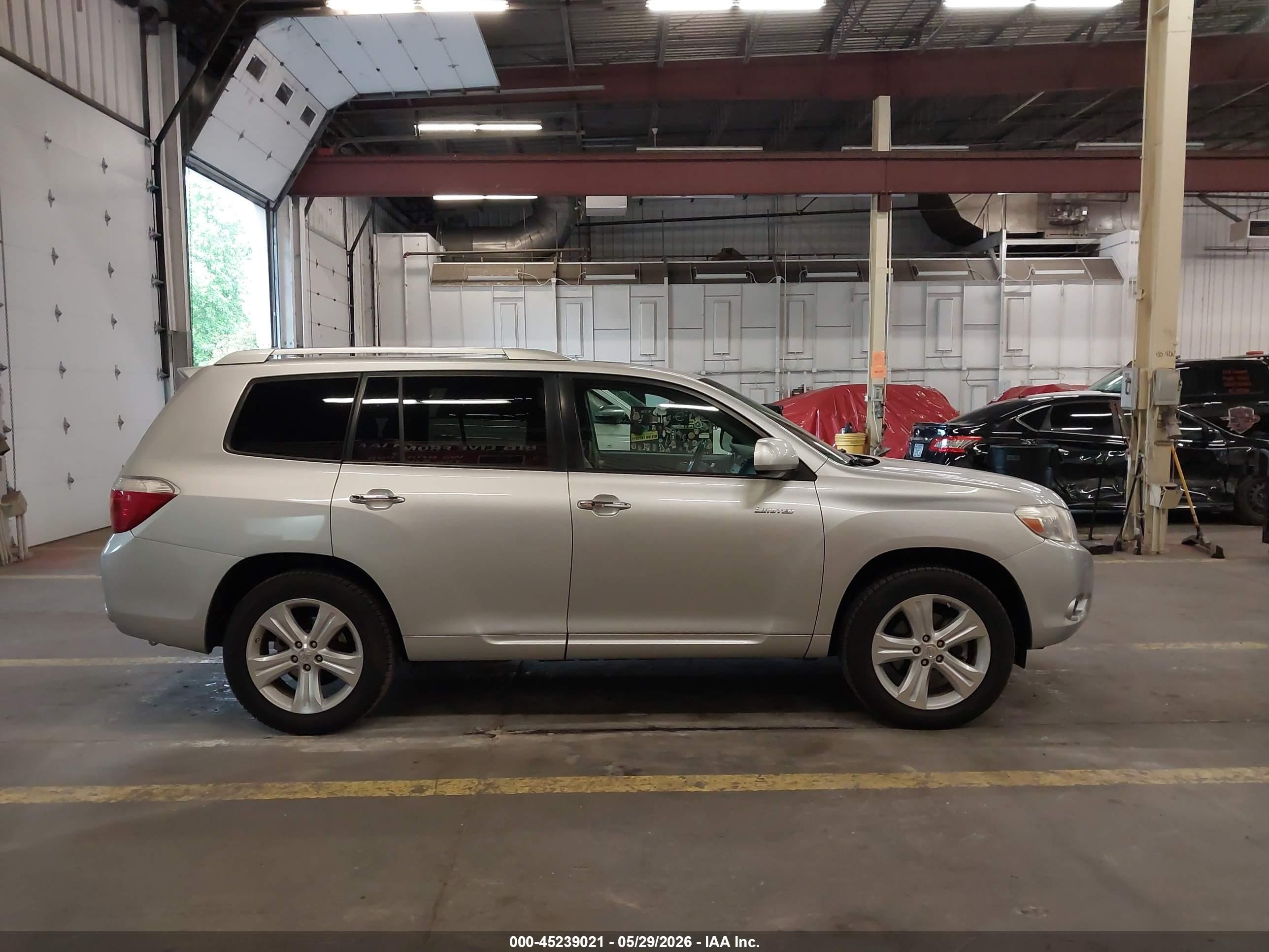 2010 Toyota Highlander Limited V6 Gray vin: 5TDYK3EH1AS005509