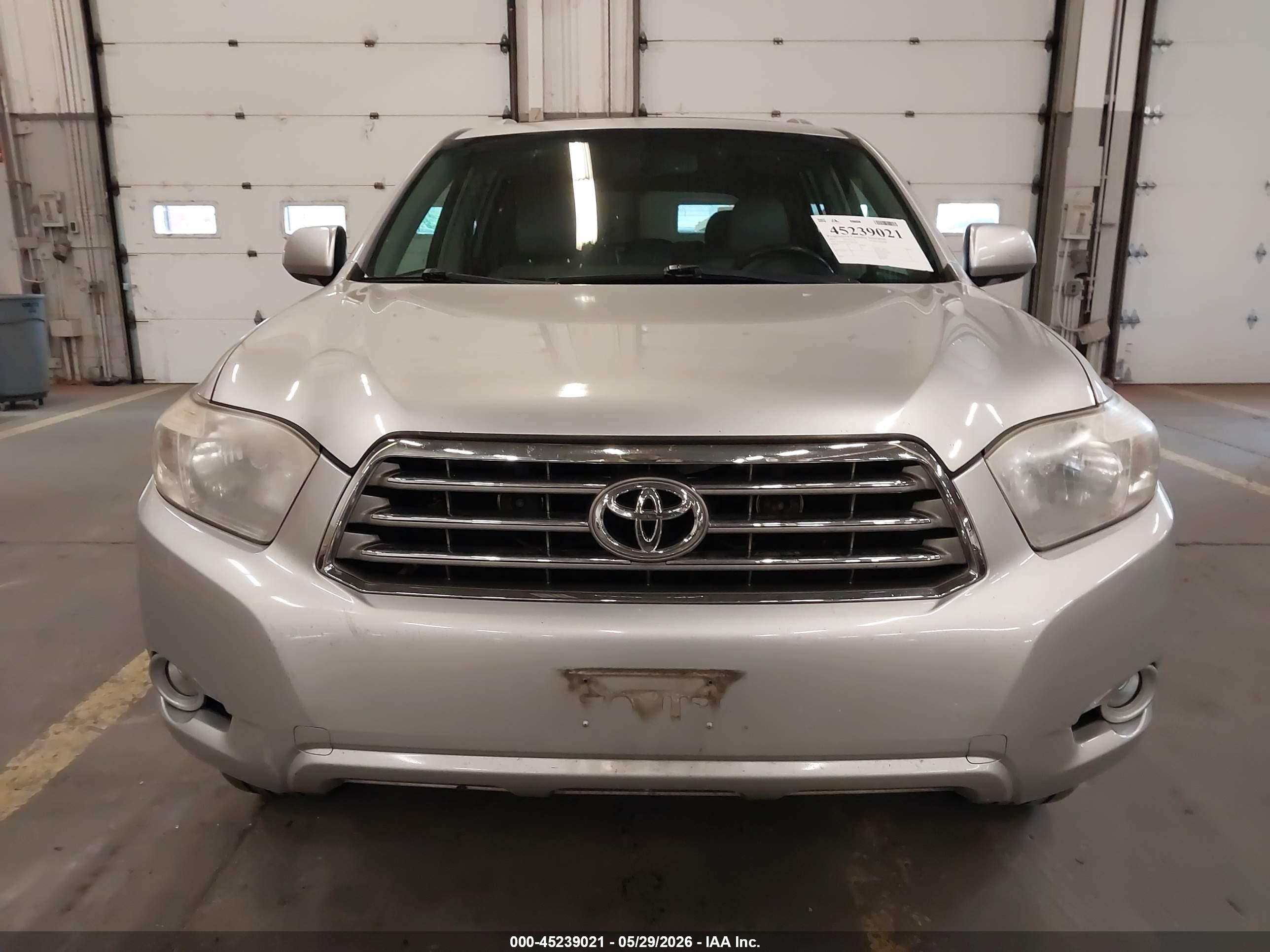 2010 Toyota Highlander Limited V6 Gray vin: 5TDYK3EH1AS005509