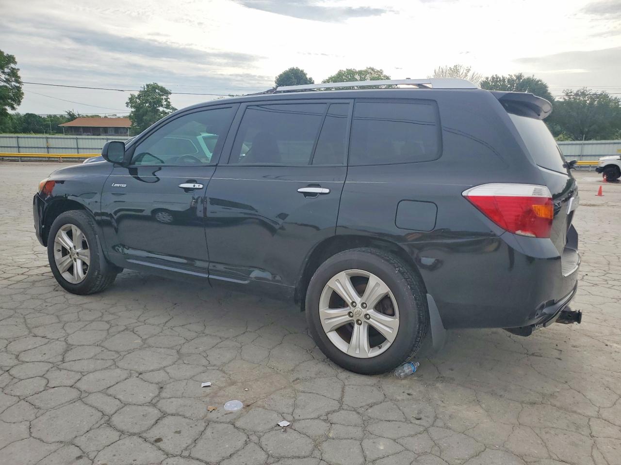 2010 Toyota Highlander Limited Black vin: 5TDYK3EH1AS019720