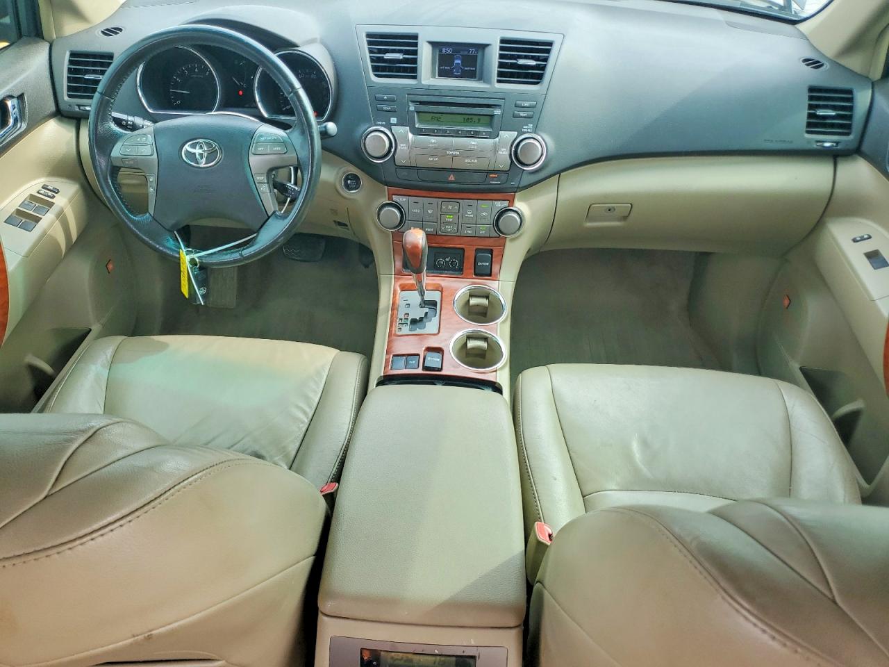 2010 Toyota Highlander Limited Black vin: 5TDYK3EH1AS019720