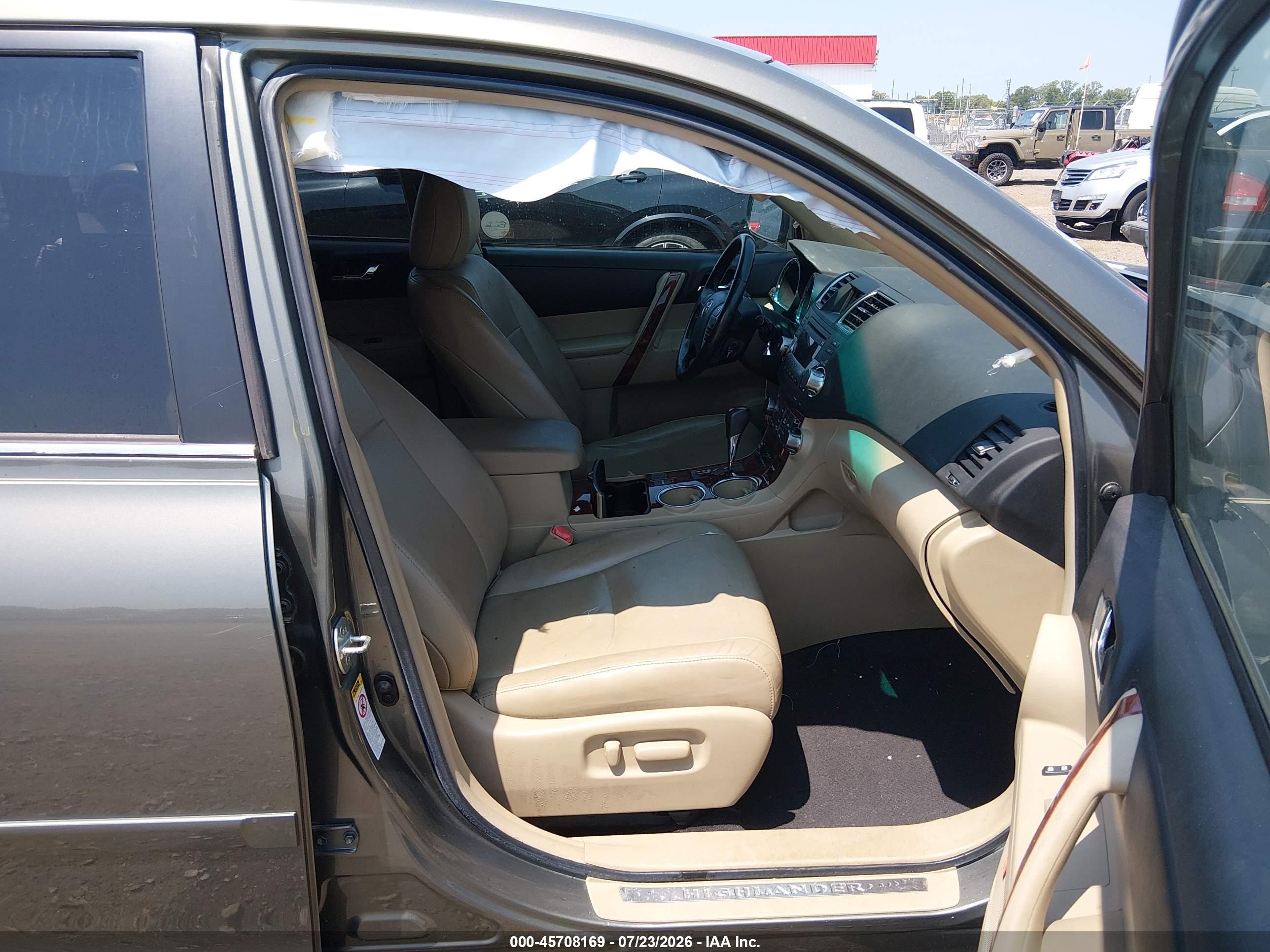 2012 Toyota Highlander Limited V6 Green vin: 5TDYK3EH1CS050940