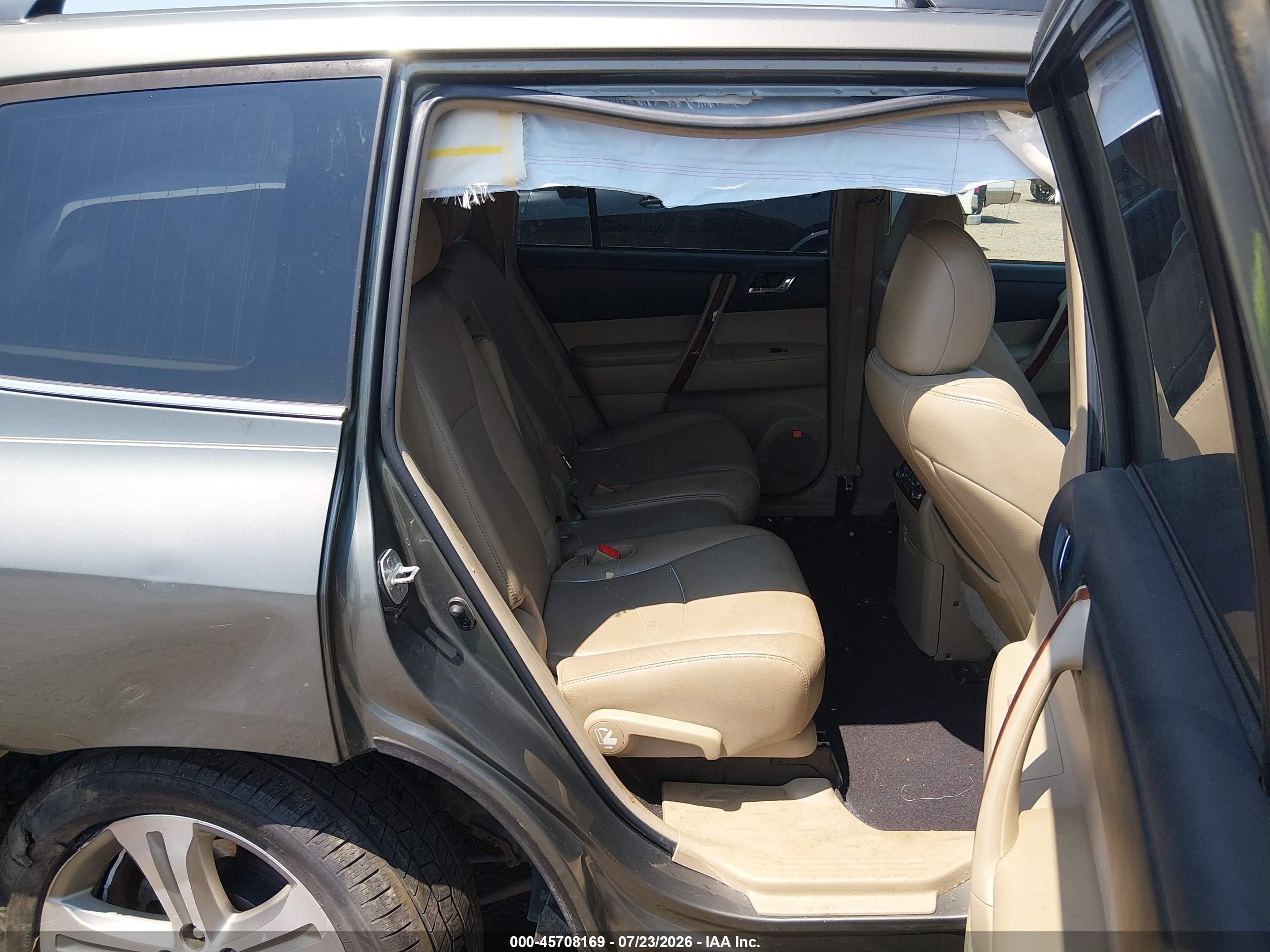 2012 Toyota Highlander Limited V6 Green vin: 5TDYK3EH1CS050940