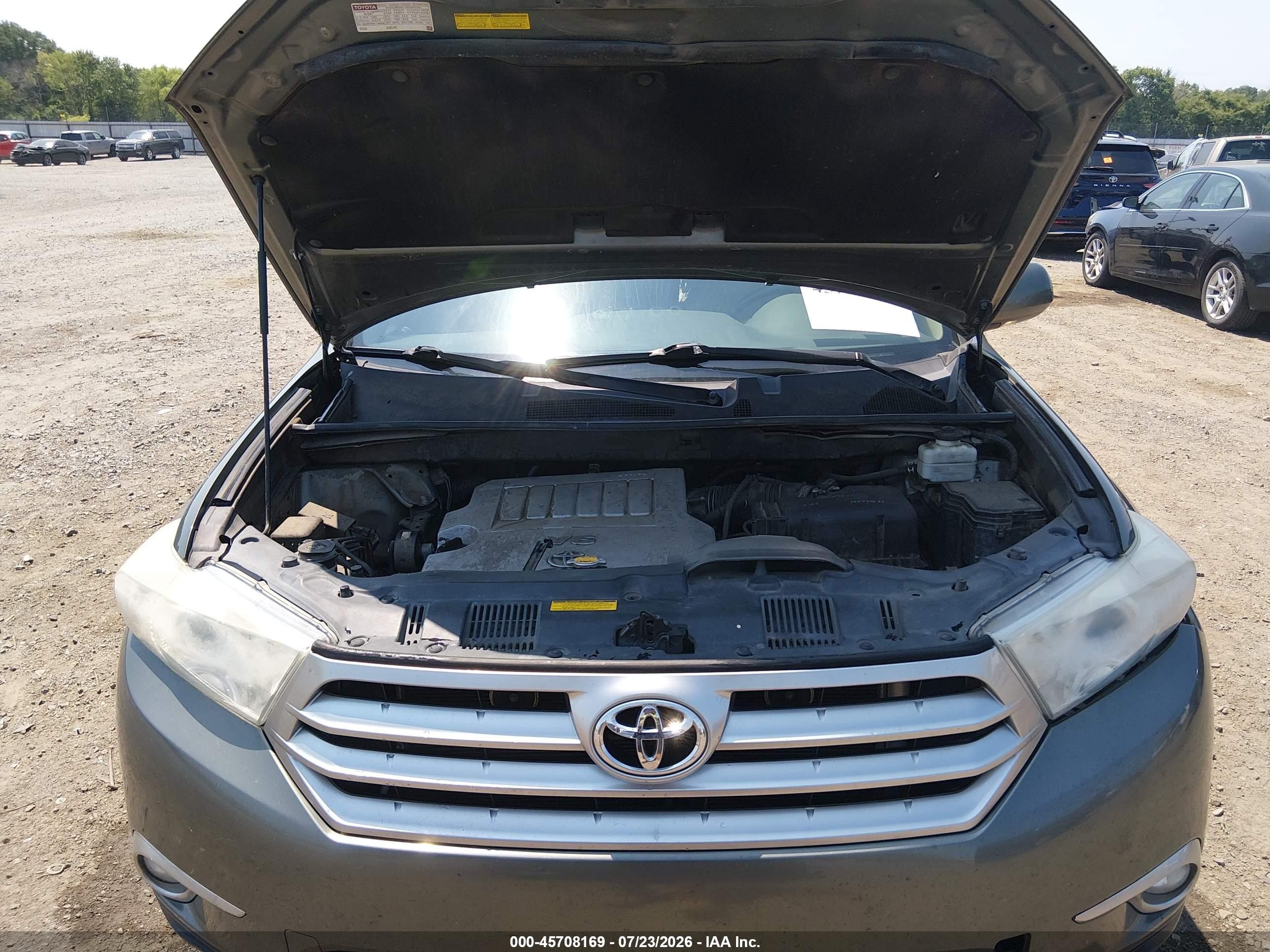 2012 Toyota Highlander Limited V6 Green vin: 5TDYK3EH1CS050940