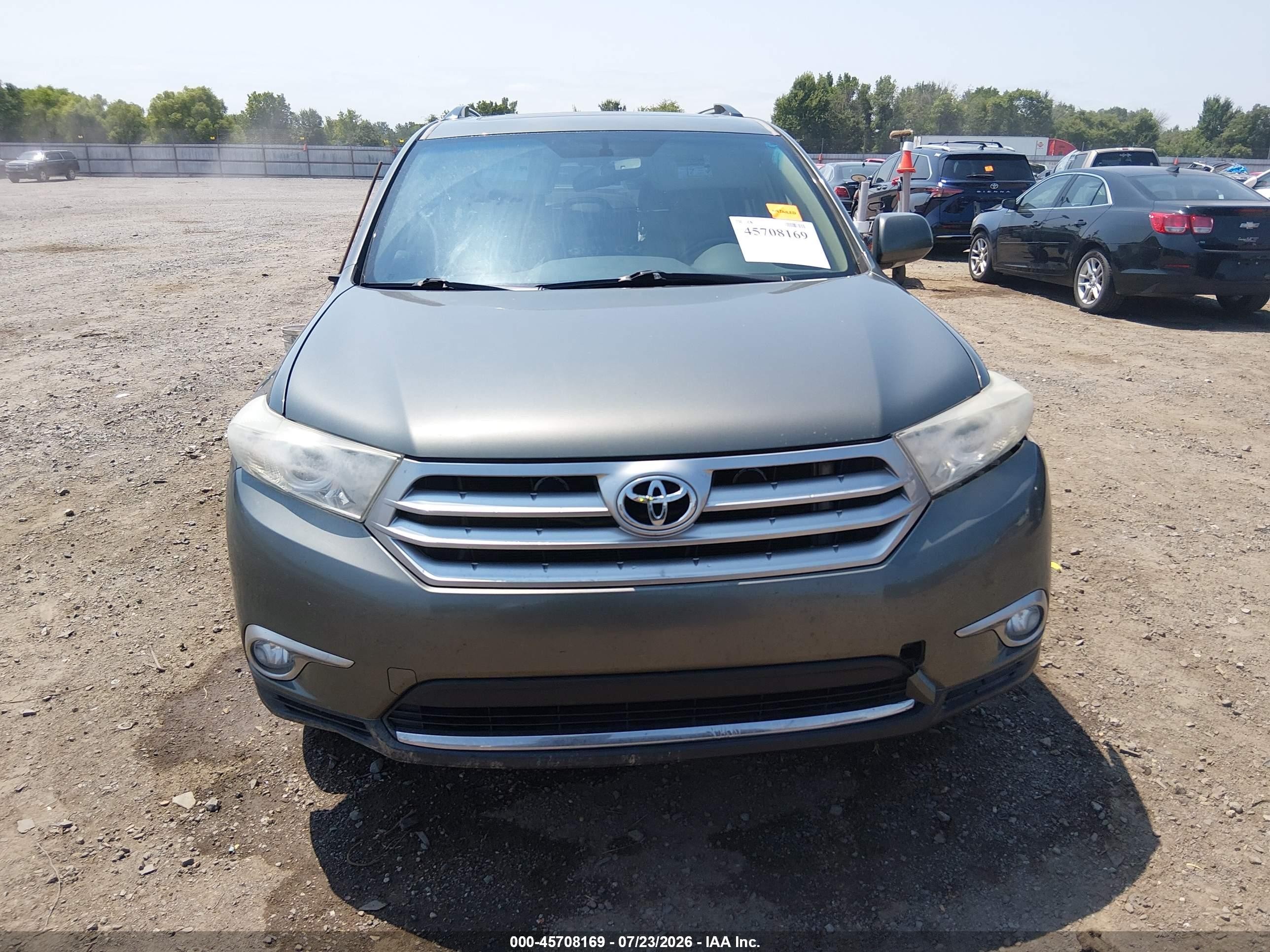 2012 Toyota Highlander Limited V6 Green vin: 5TDYK3EH1CS050940