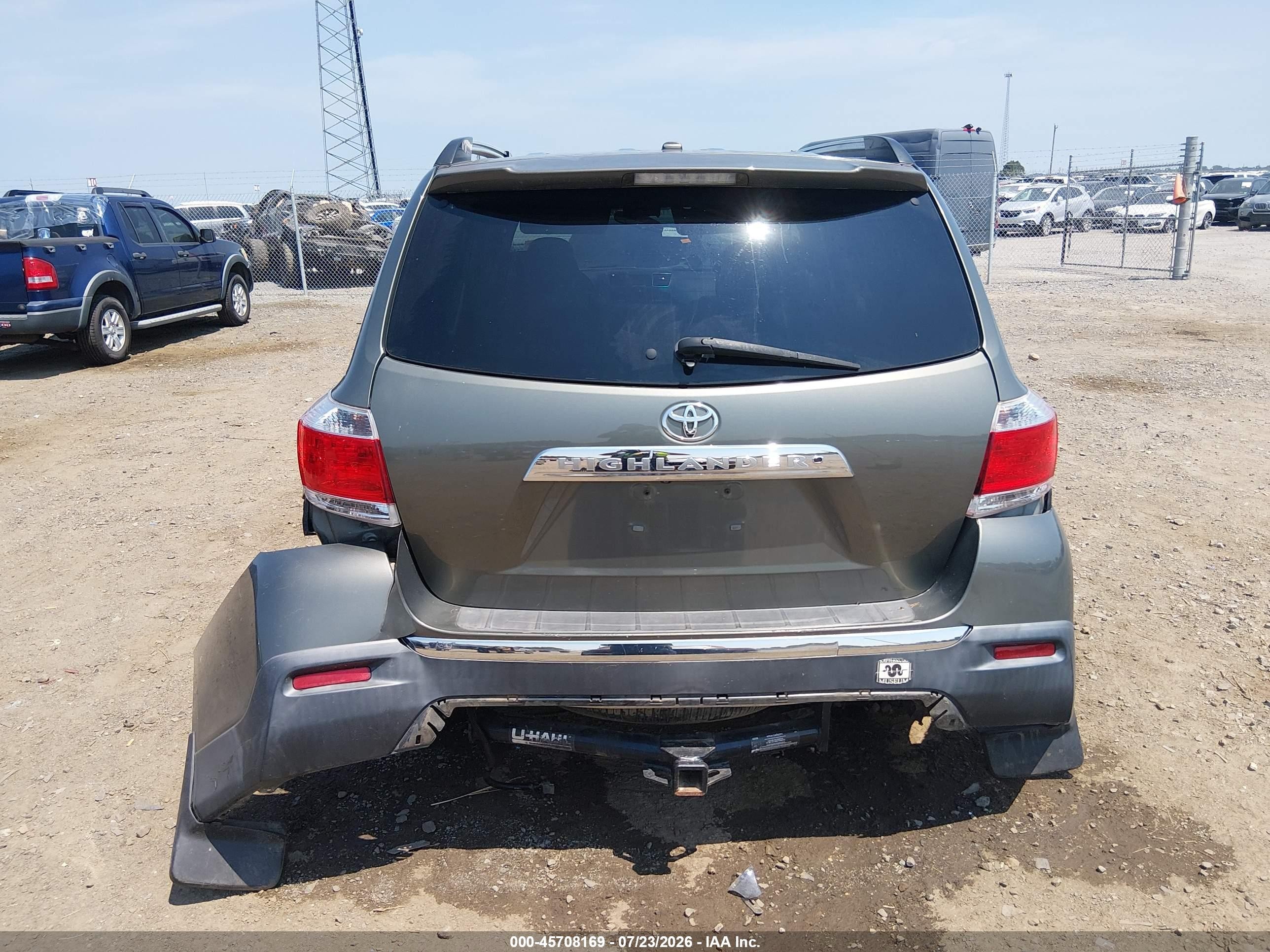 2012 Toyota Highlander Limited V6 Green vin: 5TDYK3EH1CS050940