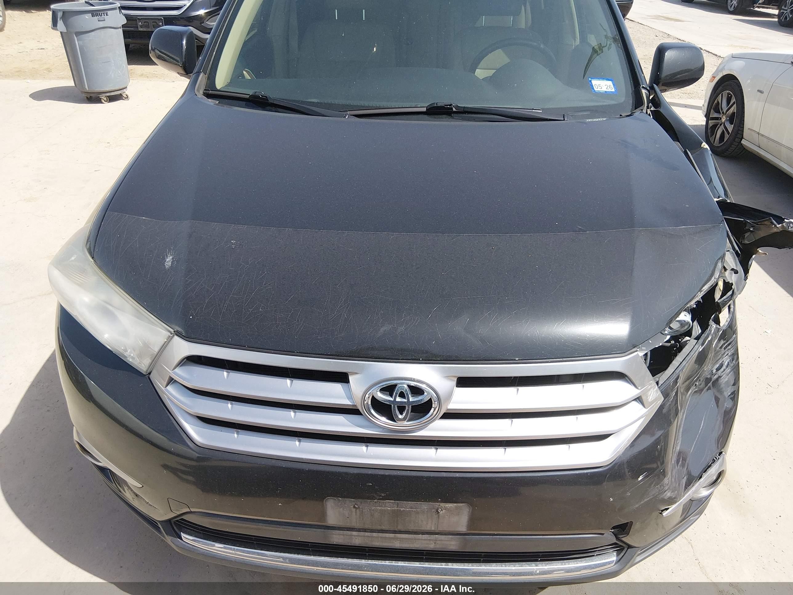 2012 Toyota Highlander Limited V6 Black vin: 5TDYK3EH1CS053675