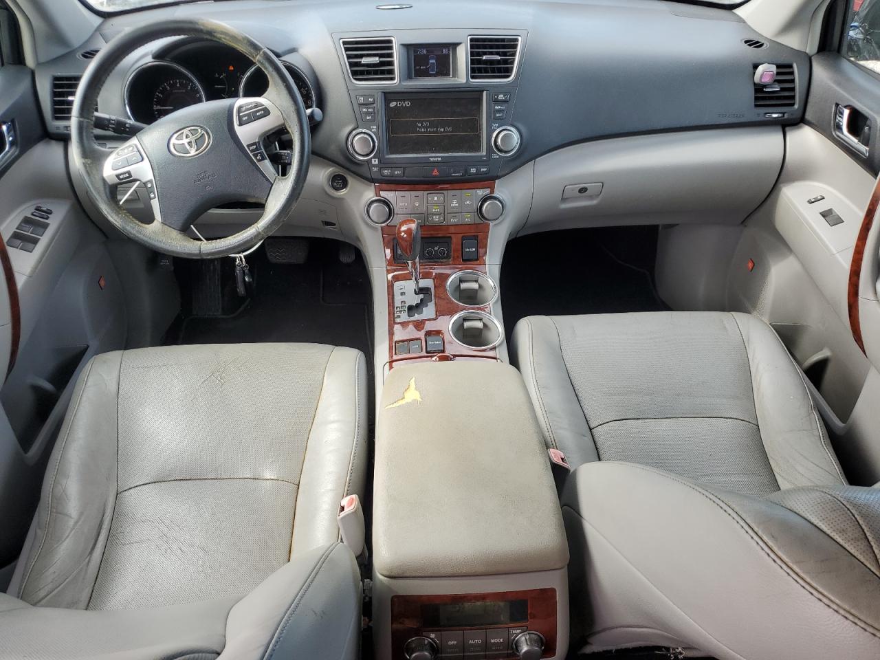 2012 Toyota Highlander Limited Blue vin: 5TDYK3EH1CS062019
