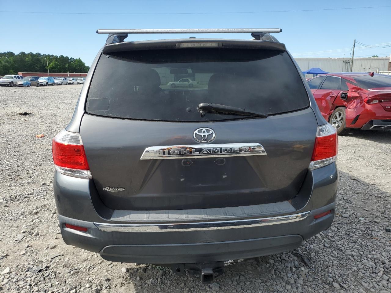 2012 Toyota Highlander Limited Blue vin: 5TDYK3EH1CS062019