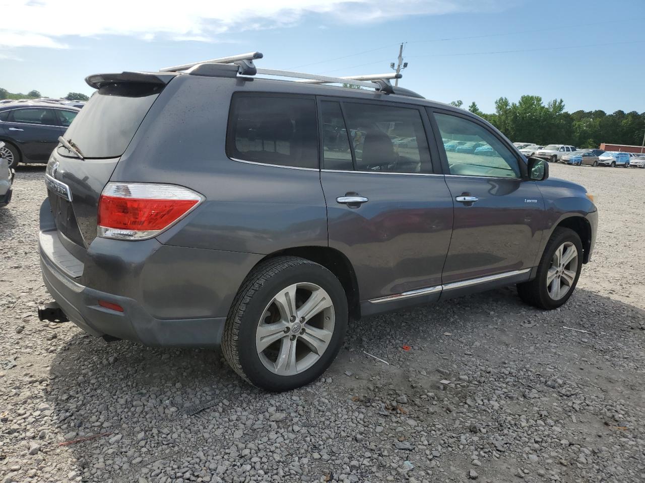 2012 Toyota Highlander Limited Blue vin: 5TDYK3EH1CS062019