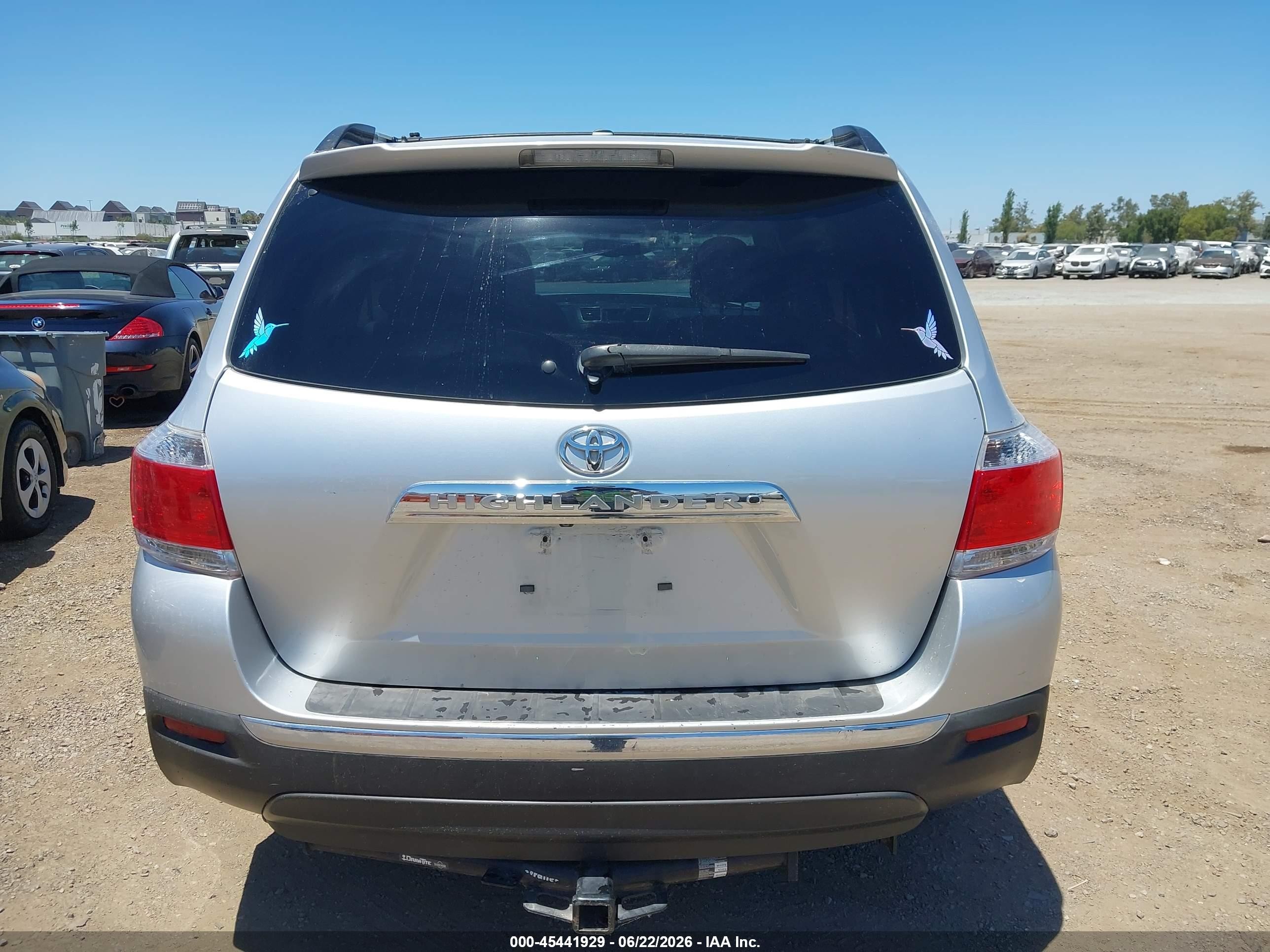 2012 Toyota Highlander Limited V6 Silver vin: 5TDYK3EH1CS063140