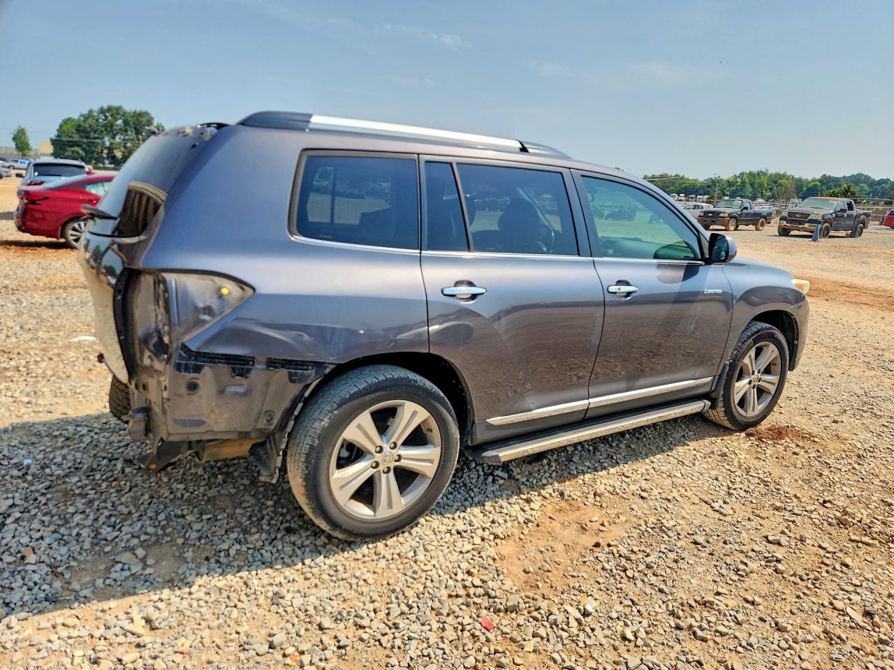 2013 Toyota Highlander Limited Charcoal vin: 5TDYK3EH1DS098648