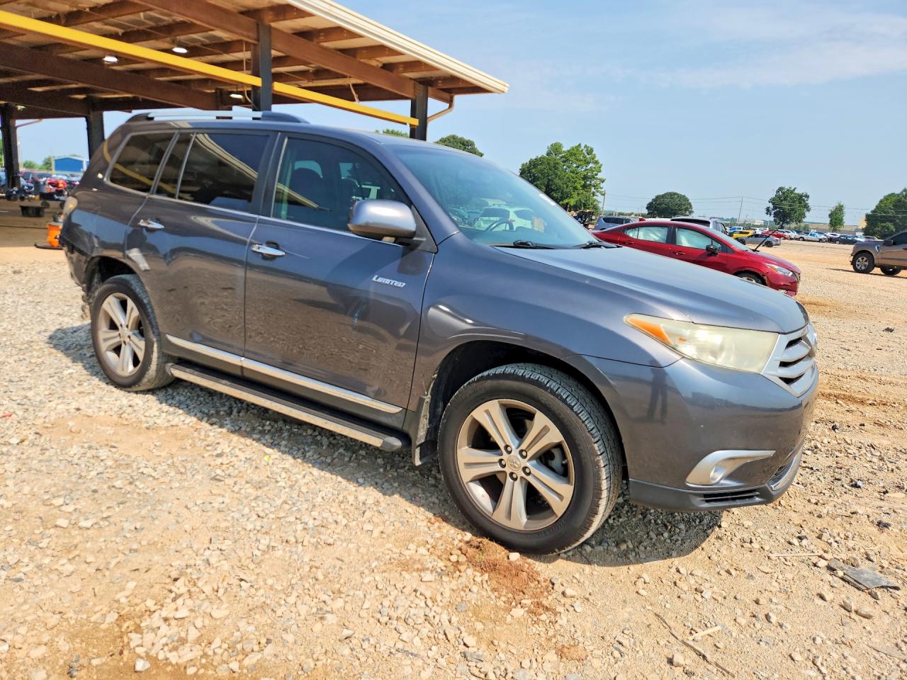 2013 Toyota Highlander Limited Charcoal vin: 5TDYK3EH1DS098648