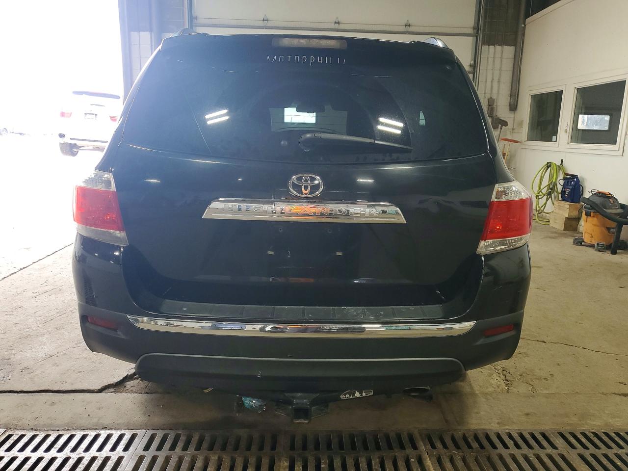 2013 Toyota Highlander Limited Black vin: 5TDYK3EH1DS100754