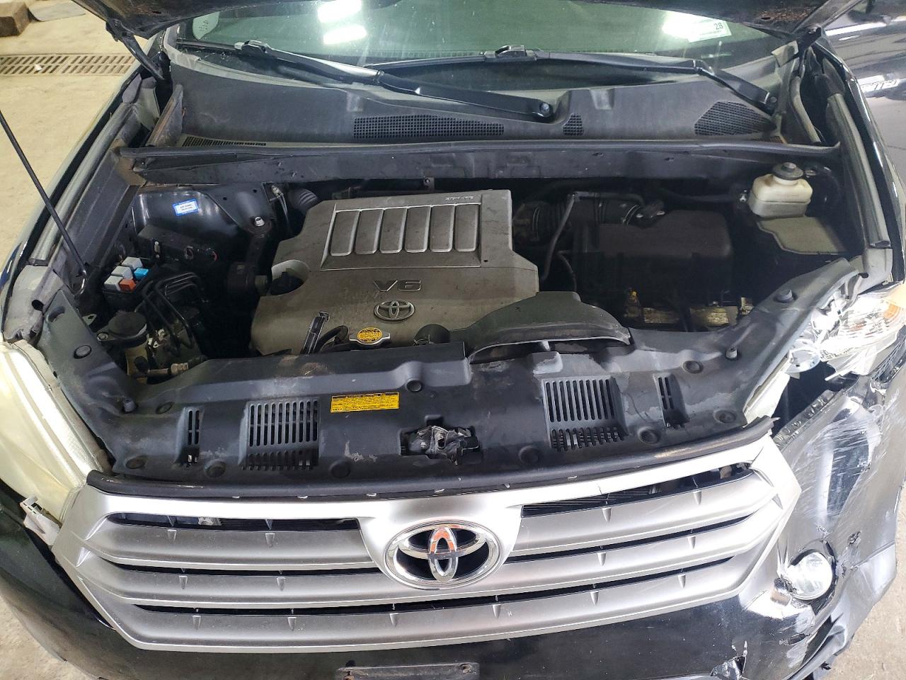 2013 Toyota Highlander Limited Black vin: 5TDYK3EH1DS100754