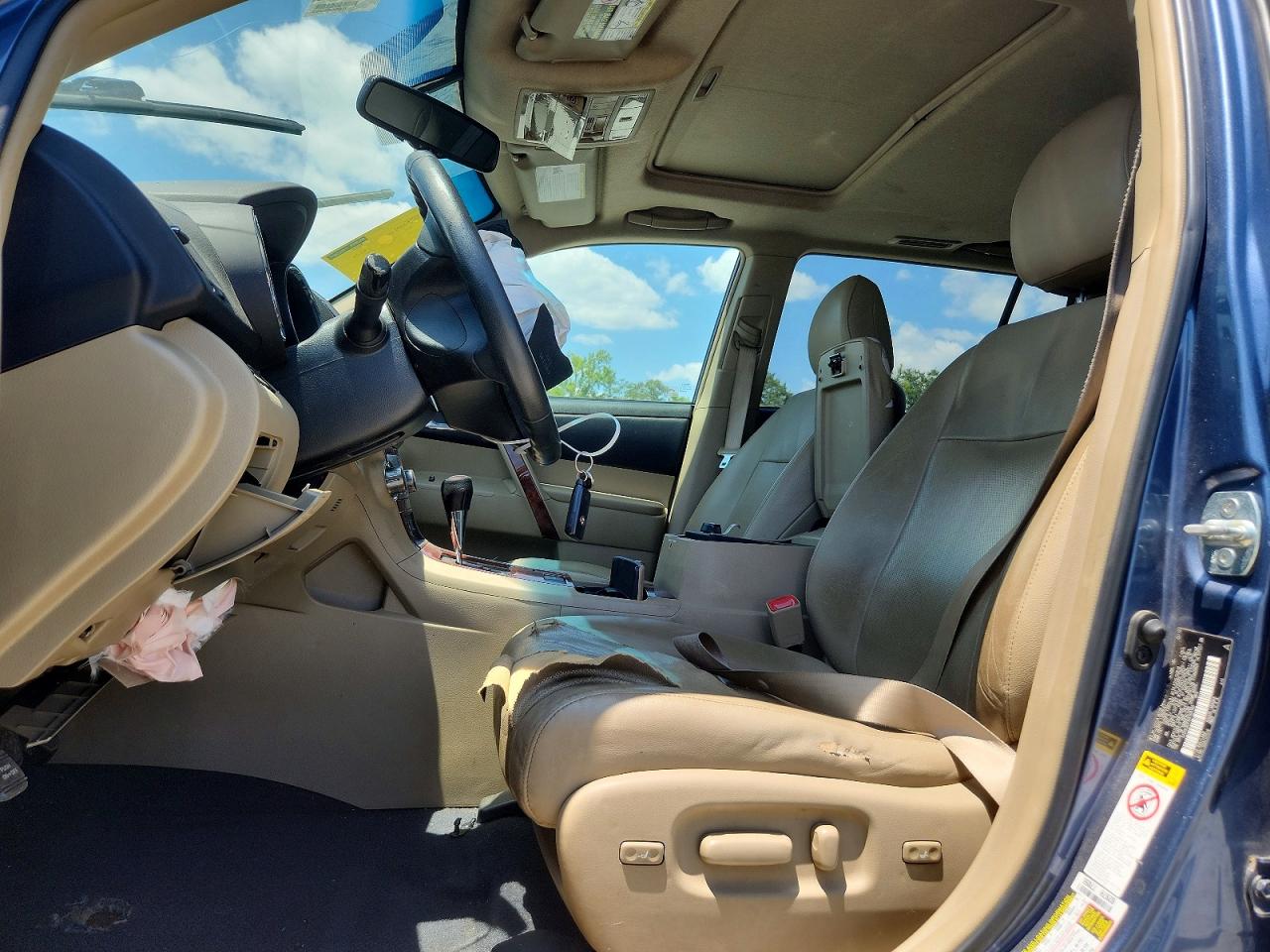 2013 Toyota Highlander Limited Blue vin: 5TDYK3EH1DS109180