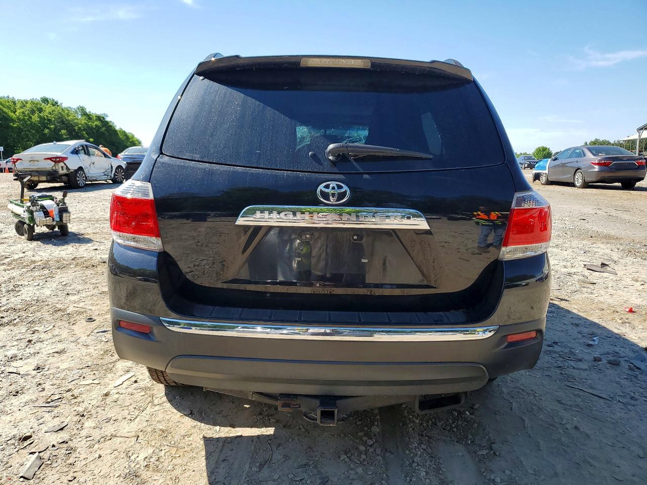 2013 Toyota Highlander Limited Черный vin: 5TDYK3EH1DS133396