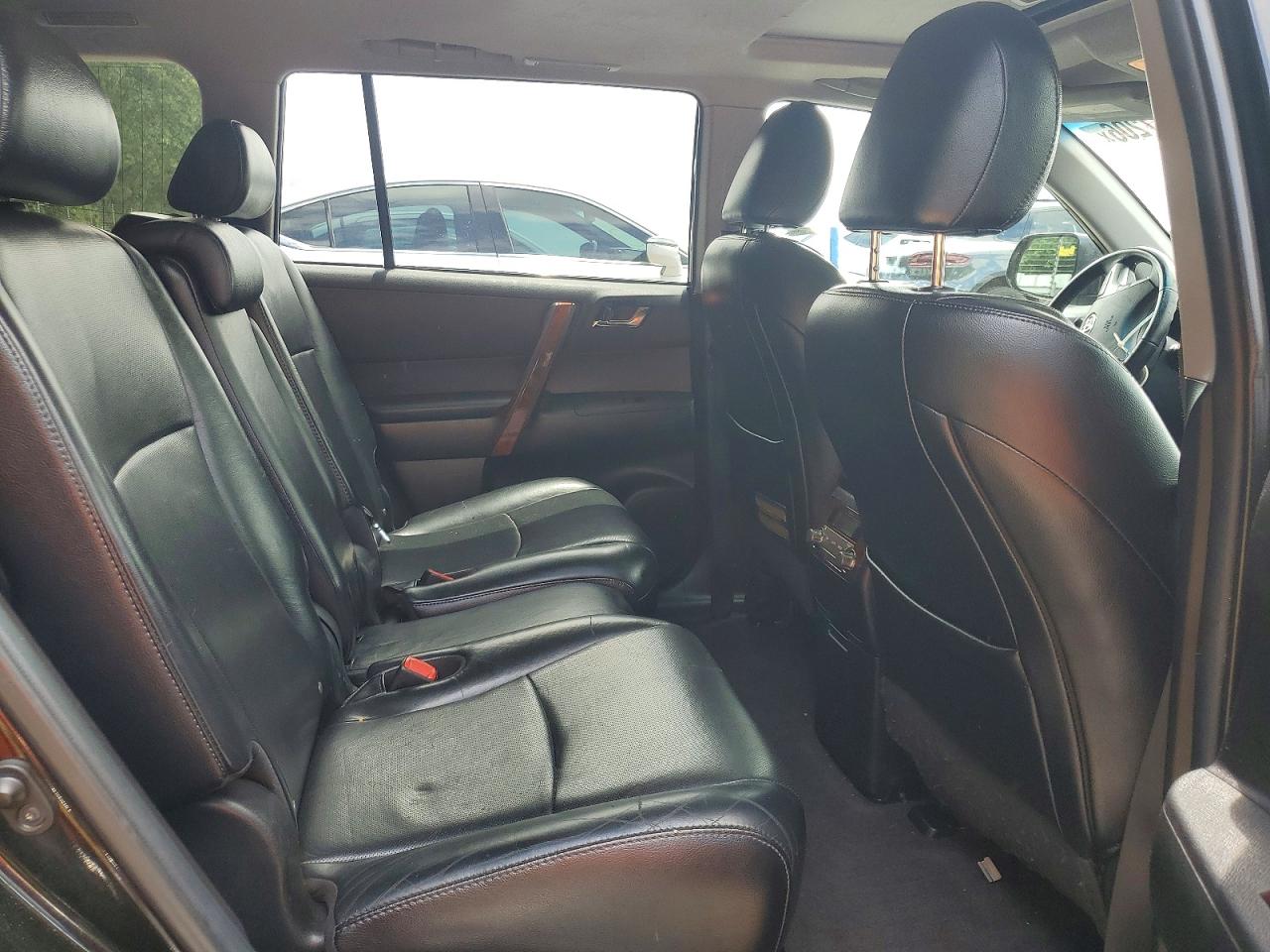 2013 Toyota Highlander Limited Black vin: 5TDYK3EH1DS137335