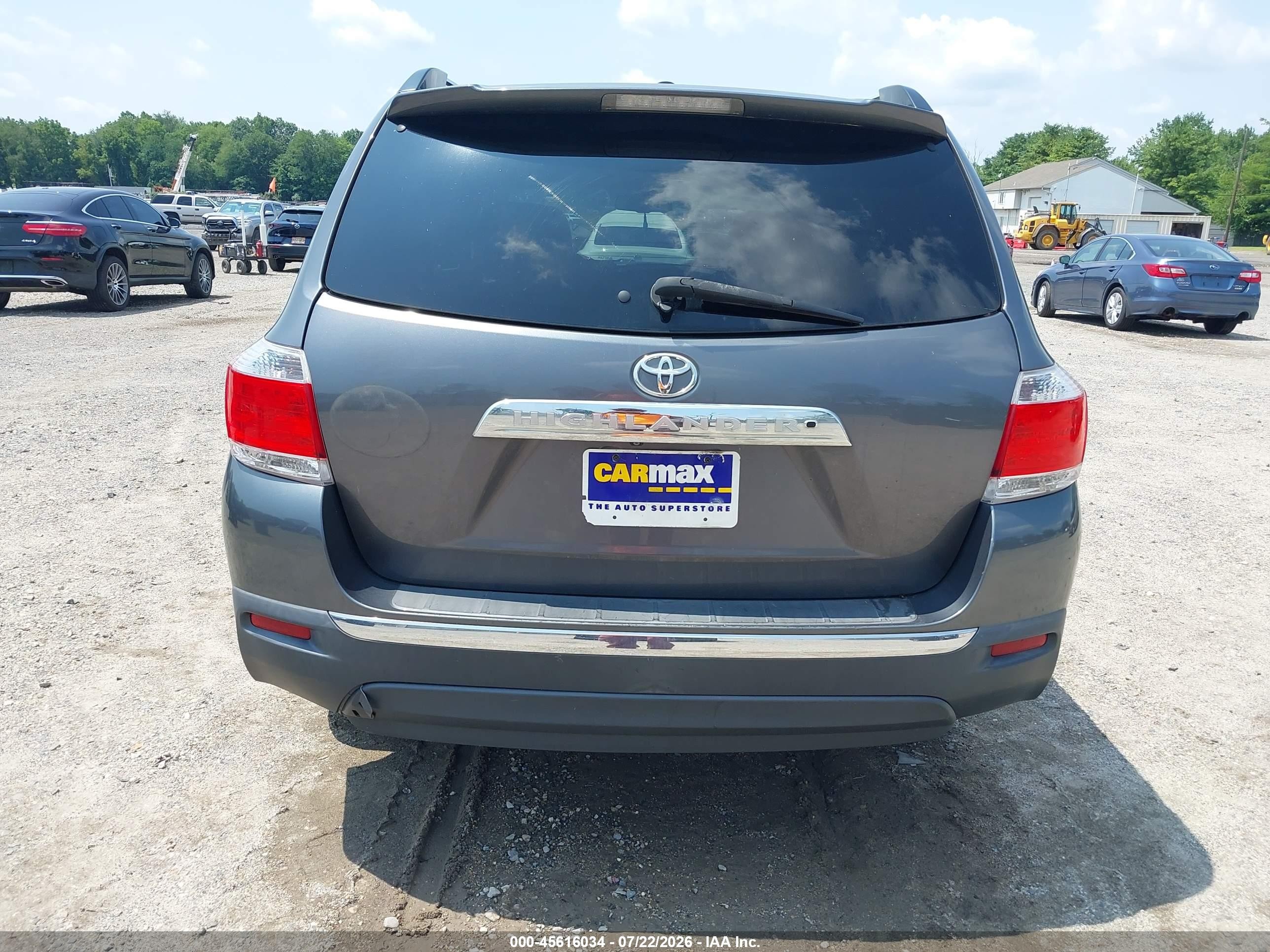 2011 Toyota Highlander Limited V6 Gray vin: 5TDYK3EH2BS047284